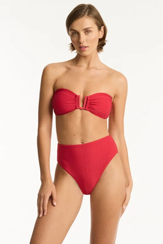 Honeycomb U Bar Bandeau sold by Sea Level Australia