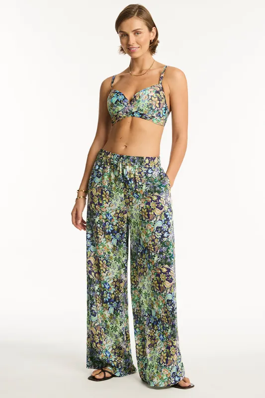 Wildflower Palazzo Pant sold by Sea Level Australia