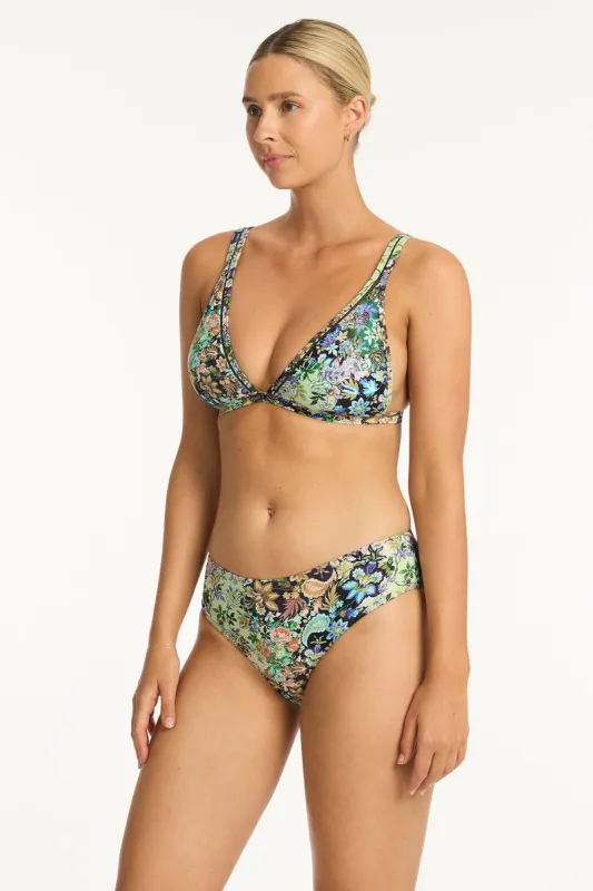 Wildflower Mid Bikini Pant sold by Sea Level Australia