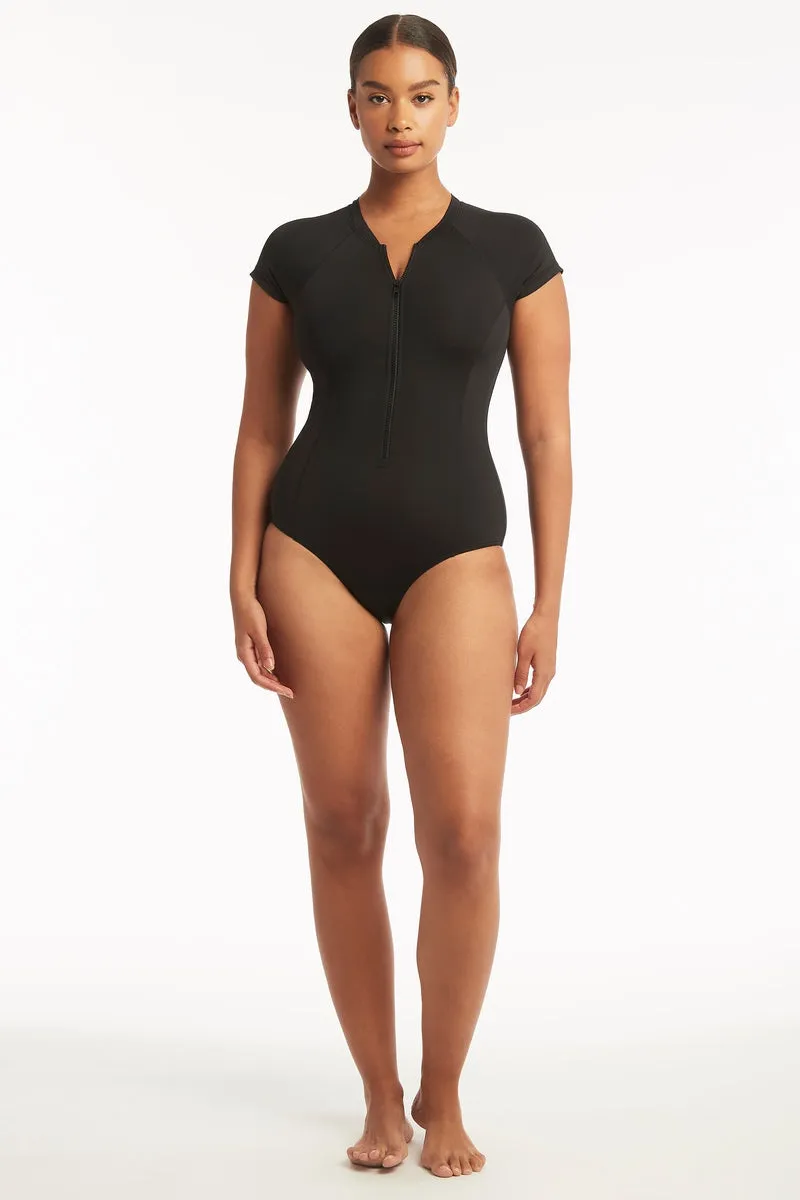 Eco Essentials Short Sleeve One Piece sold by Sea Level Australia product image thumbnail 5