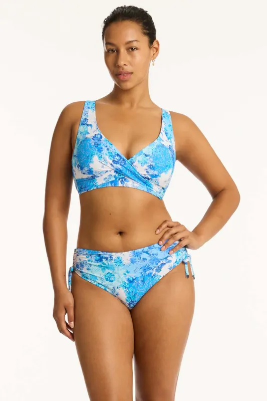 Daisyfield Cross Front Multifit Bra sold by Sea Level Australia