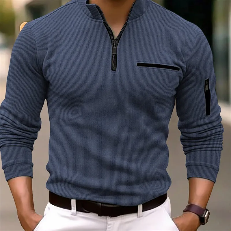 Relix™ long-sleeve zipper shirt sold by Modeberg Bern product image thumbnail 3