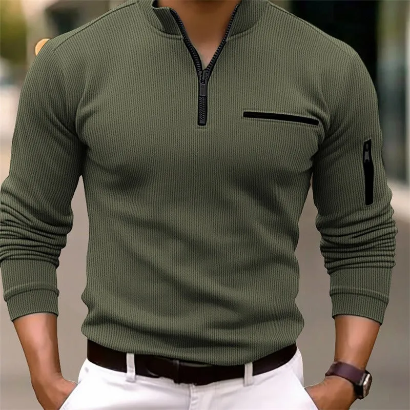 Relix™ long-sleeve zipper shirt sold by Modeberg Bern