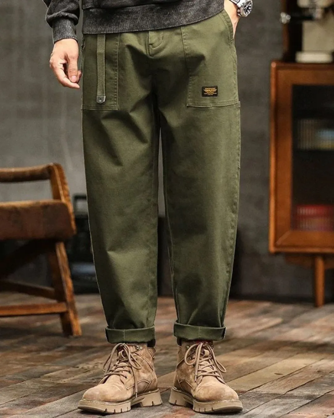 Brynir™ Vintage Cargo Pants sold by Modeberg Bern