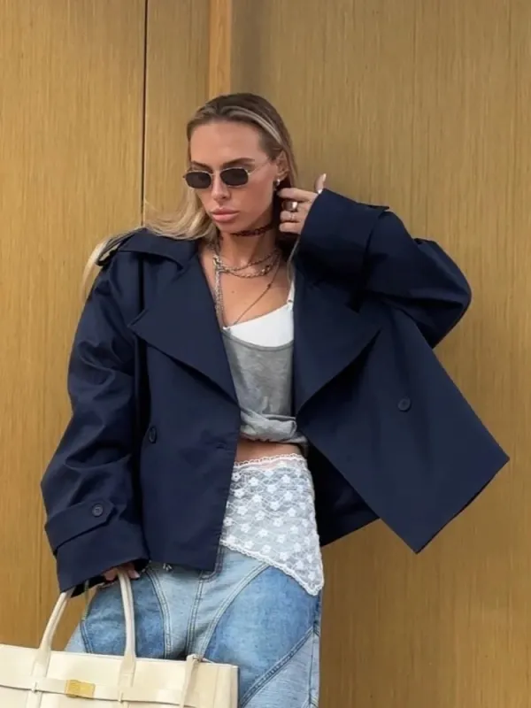Zirvion™ Windbreaker Chic Coat made by Modeberg Bern