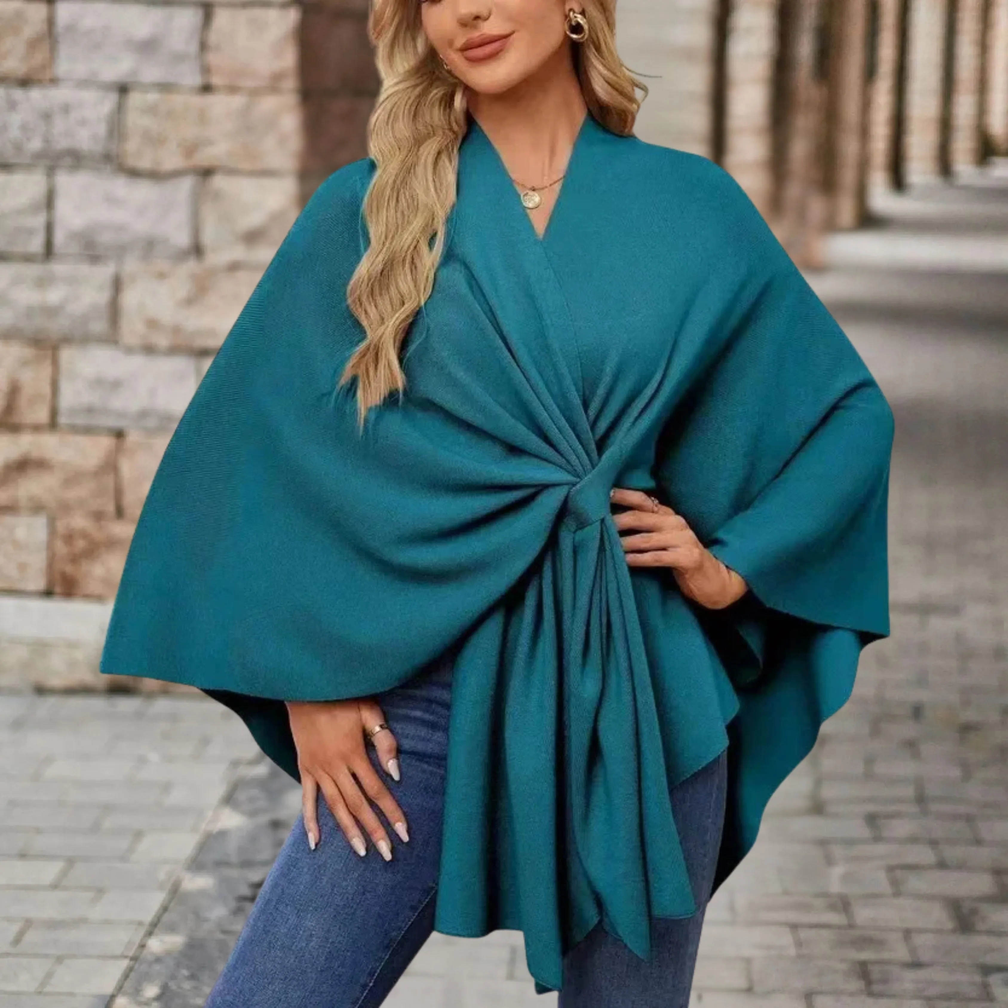 Velthorin™ Modern Poncho sold by Modeberg Bern product image thumbnail 5
