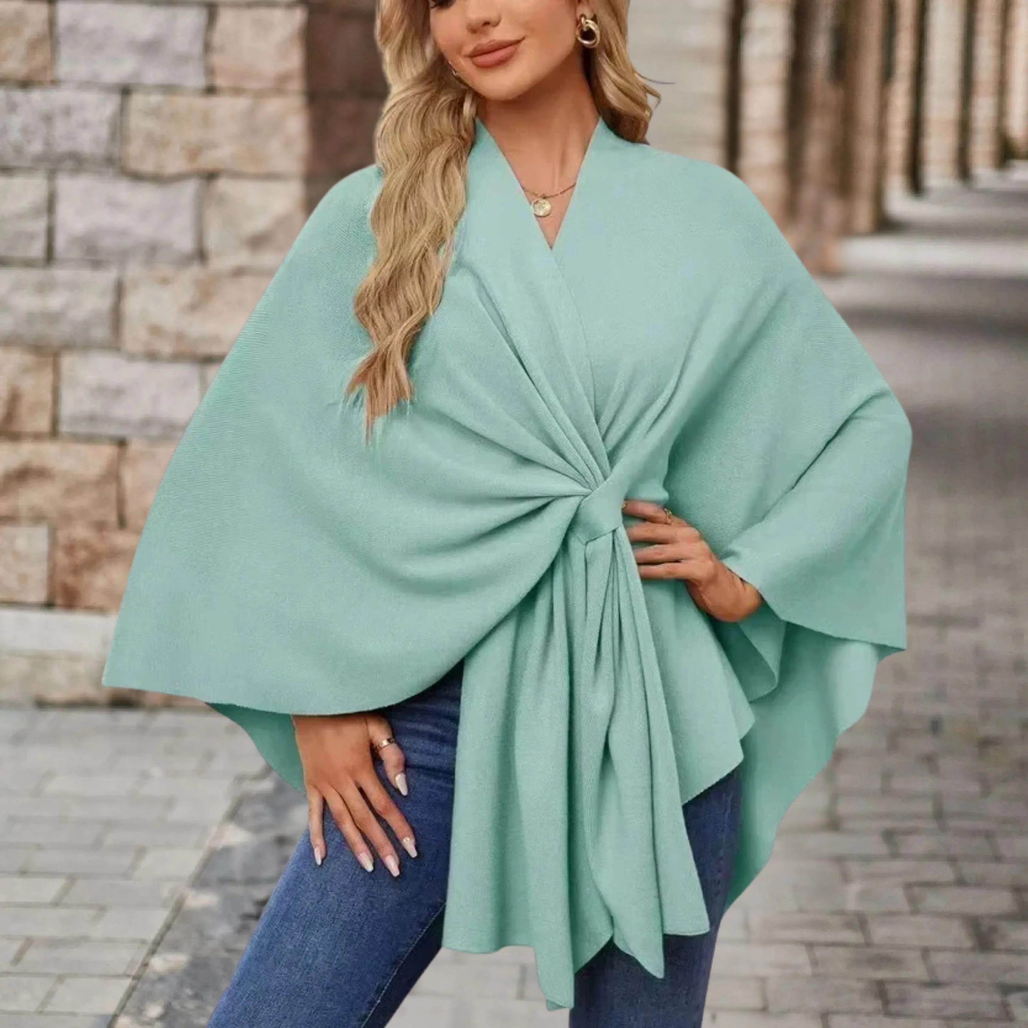 Velthorin™ Modern Poncho sold by Modeberg Bern product image thumbnail 4