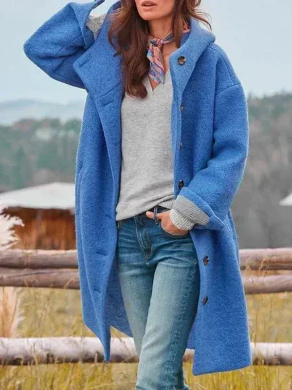 Velmorra™ Long Winter Coat sold by Modeberg Bern product image thumbnail 4