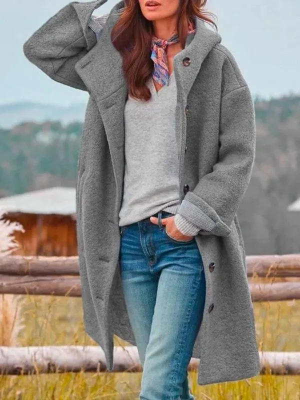 Velmorra™ Long Winter Coat sold by Modeberg Bern product image thumbnail 2