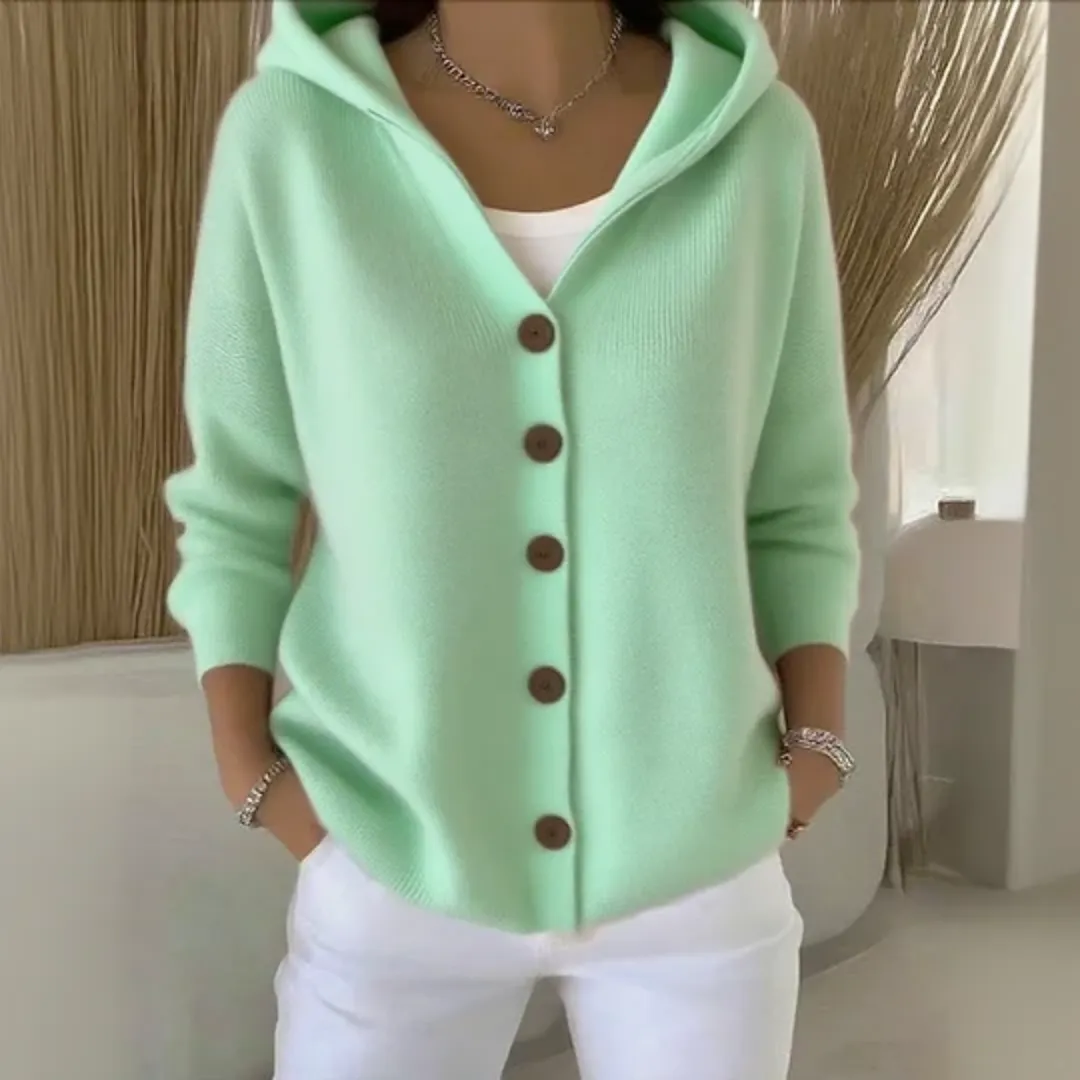 Thyren™ Hooded Cardigan sold by Modeberg Bern product image thumbnail 5
