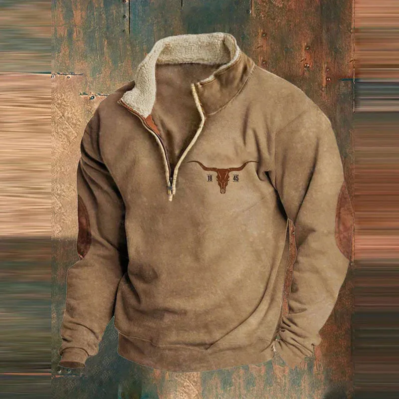 Elric™ Zip-Up Sweater sold by Modeberg Bern product image thumbnail 5