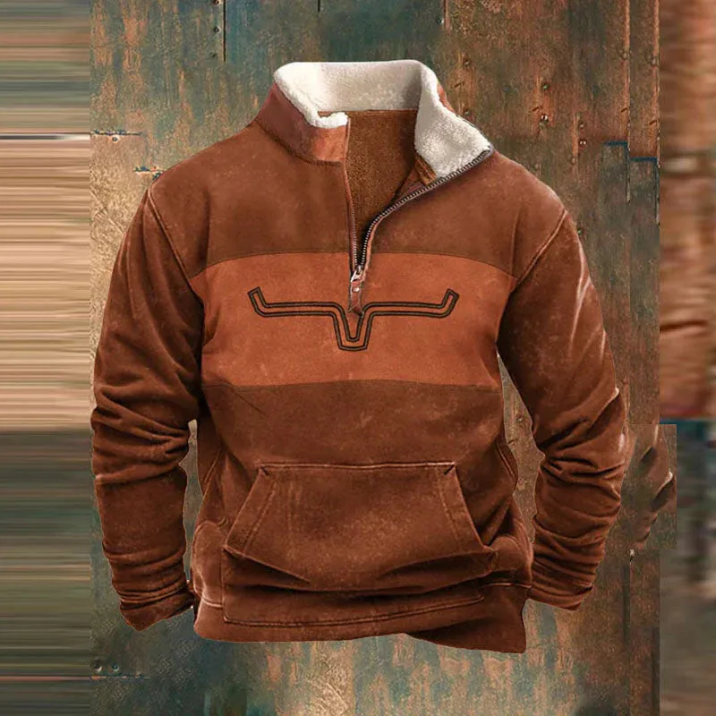 Elric™ Zip-Up Sweater sold by Modeberg Bern product image thumbnail 3