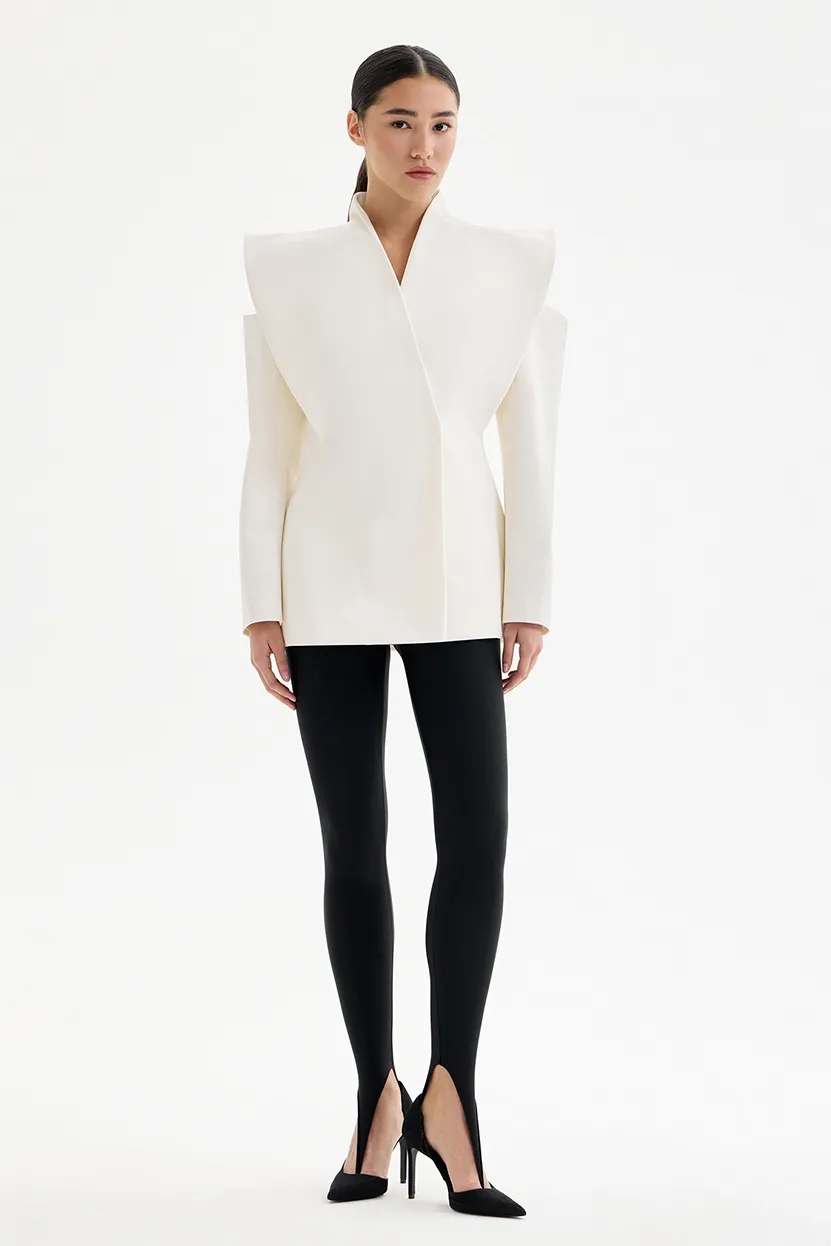 Lorvane™ Sculptural Blazer with Shoulder Detail sold by Modeberg Bern