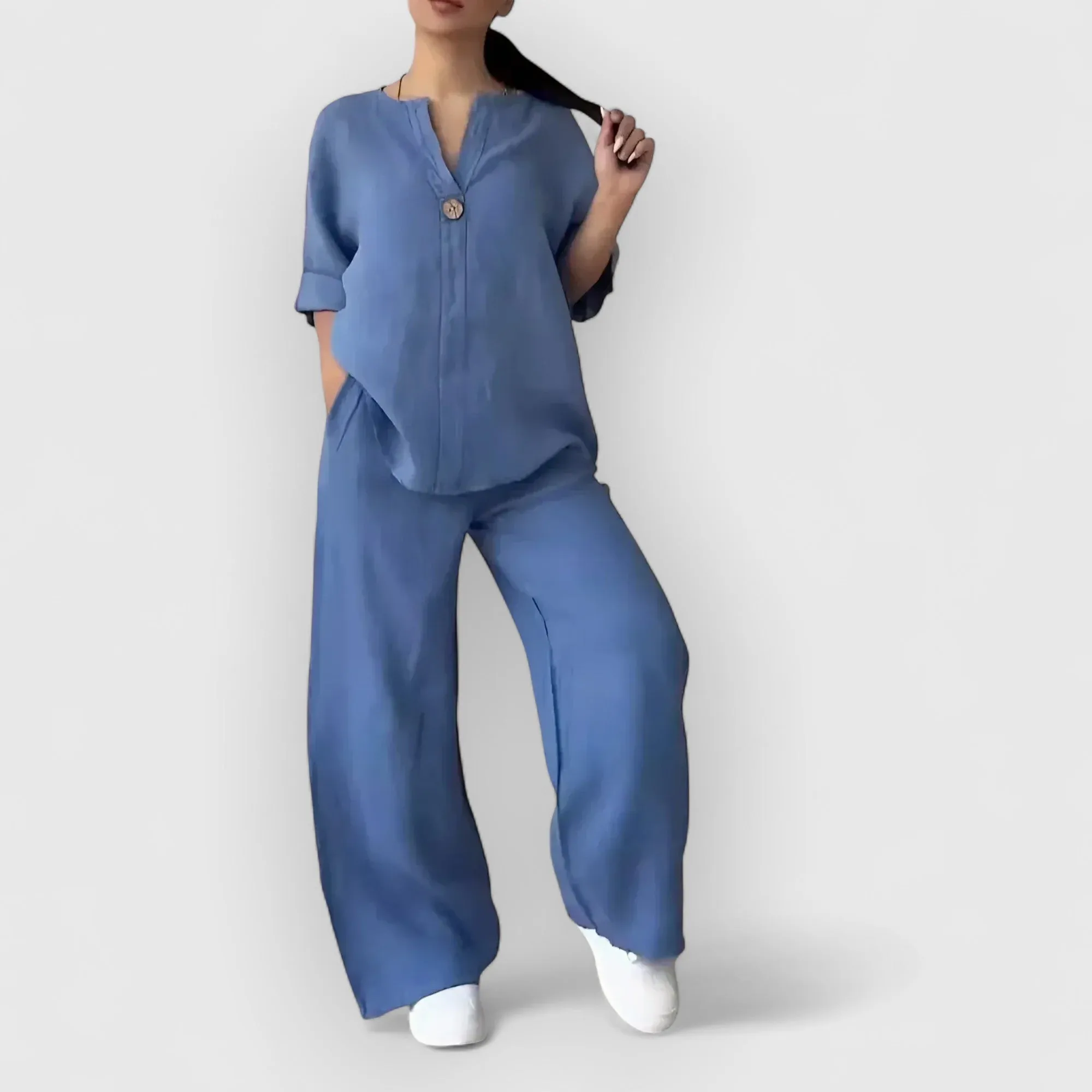 Caleno™ two-piece set with summery flair sold by Modeberg Bern product image thumbnail 4