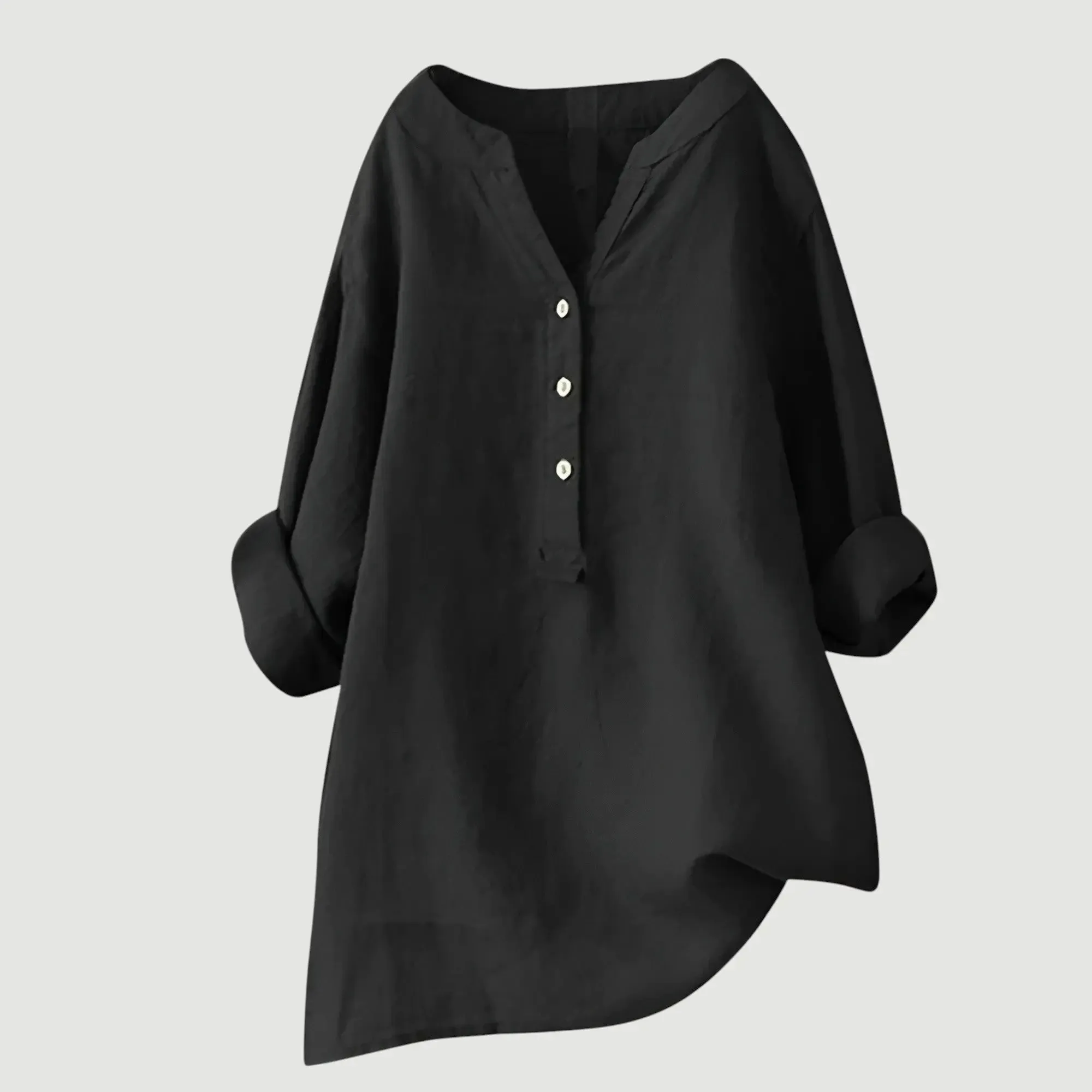 Lero™ Airy Shirt with Button Placket sold by Modeberg Bern product image thumbnail 4
