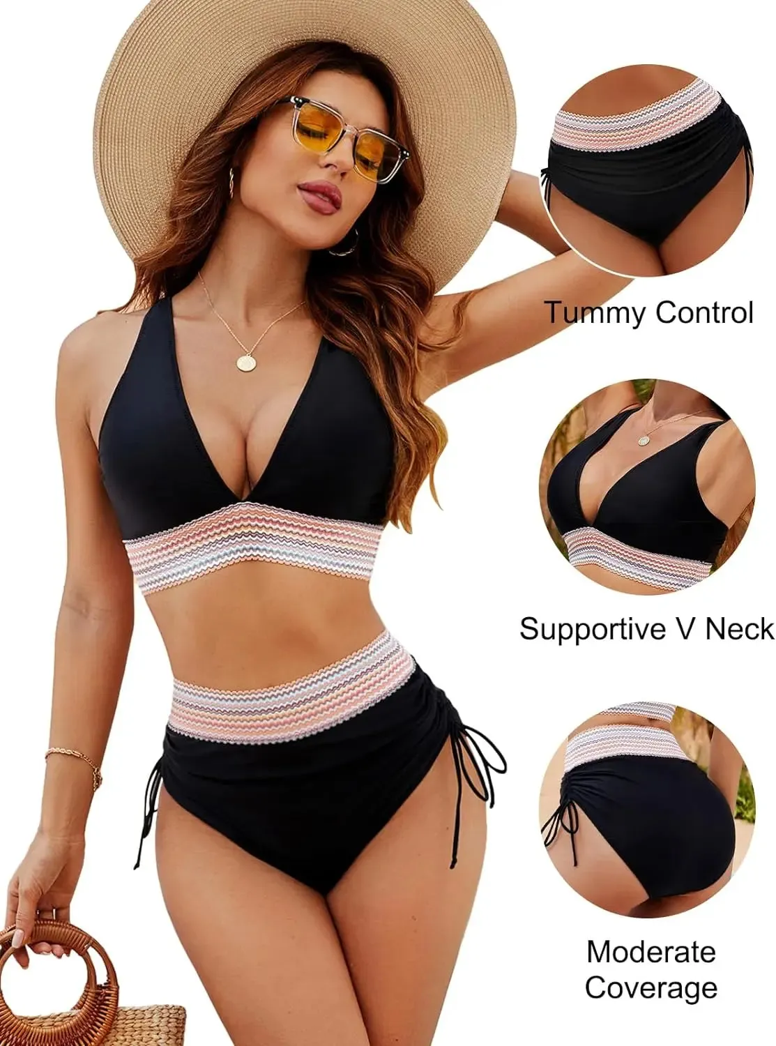 Elara™ Figure-Shaping Bikini Dress sold by Modeberg Bern product image thumbnail 5