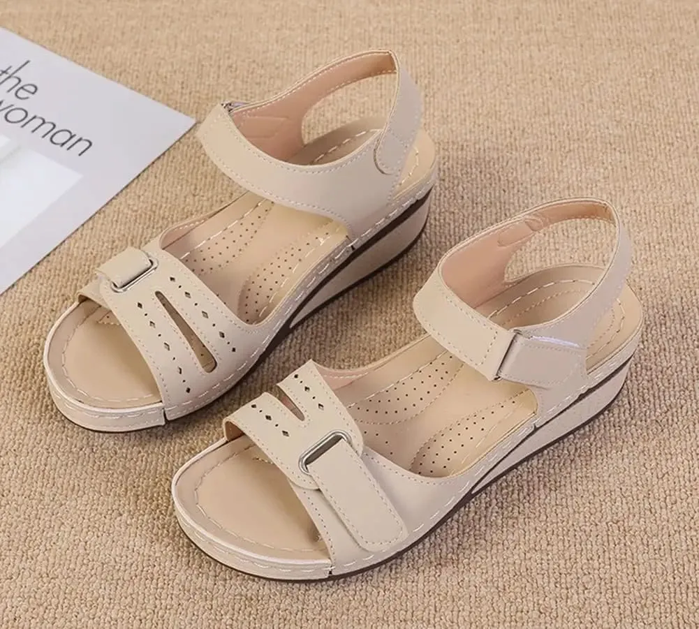 Alba™ Summer Platform Sandals with Comfort Sole sold by Modeberg Bern product image thumbnail 3