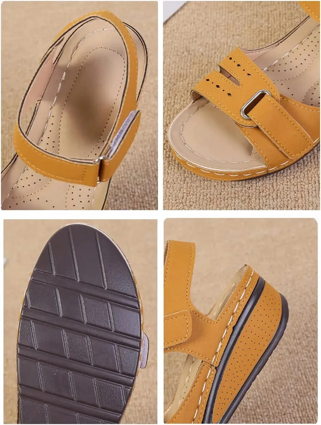 Alba™ Summer Platform Sandals with Comfort Sole sold by Modeberg Bern product image thumbnail 5