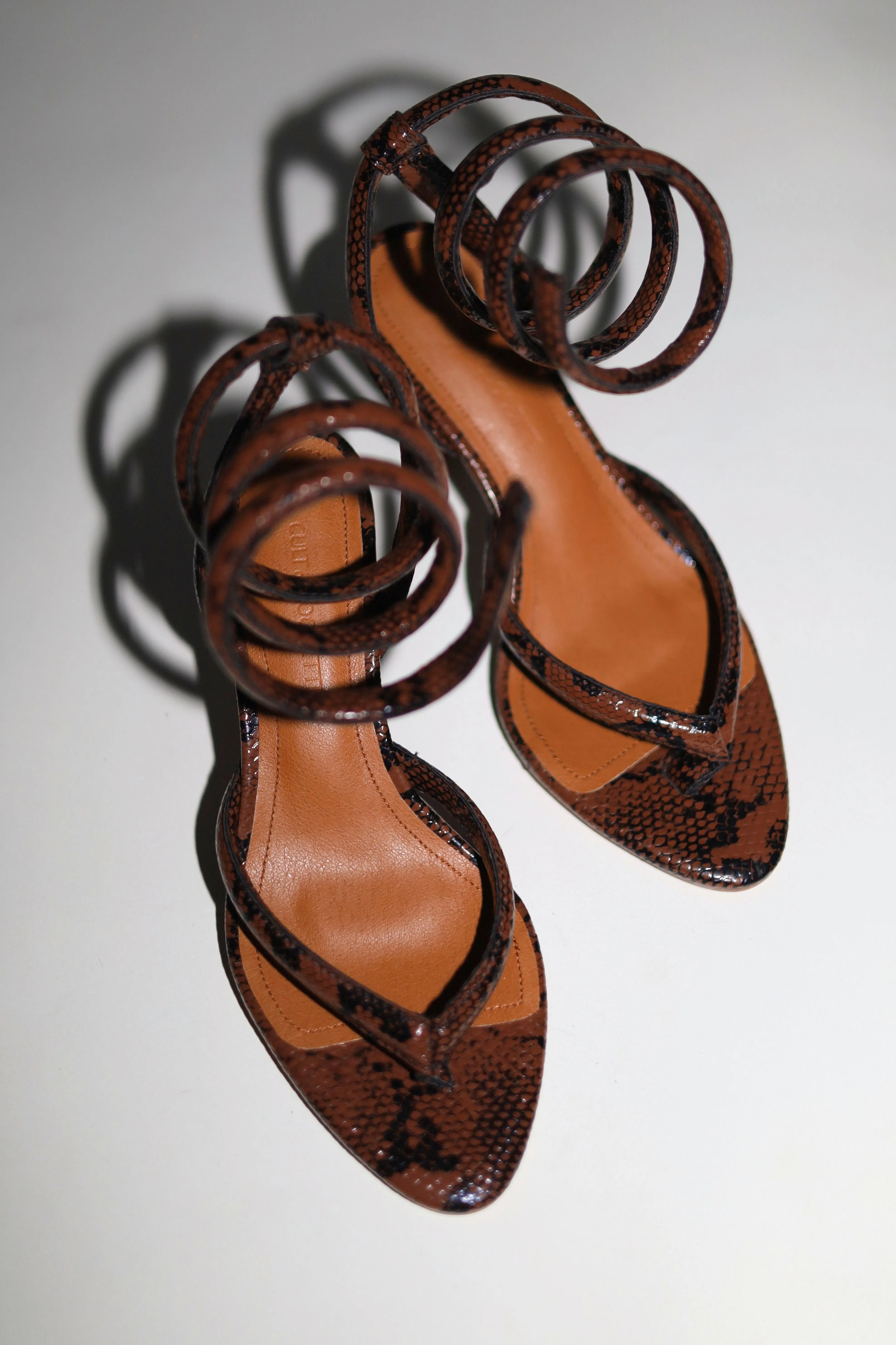 Georgina Brown Snake Thong Heel 75 mm sold by Cult of Coquette product image thumbnail 2