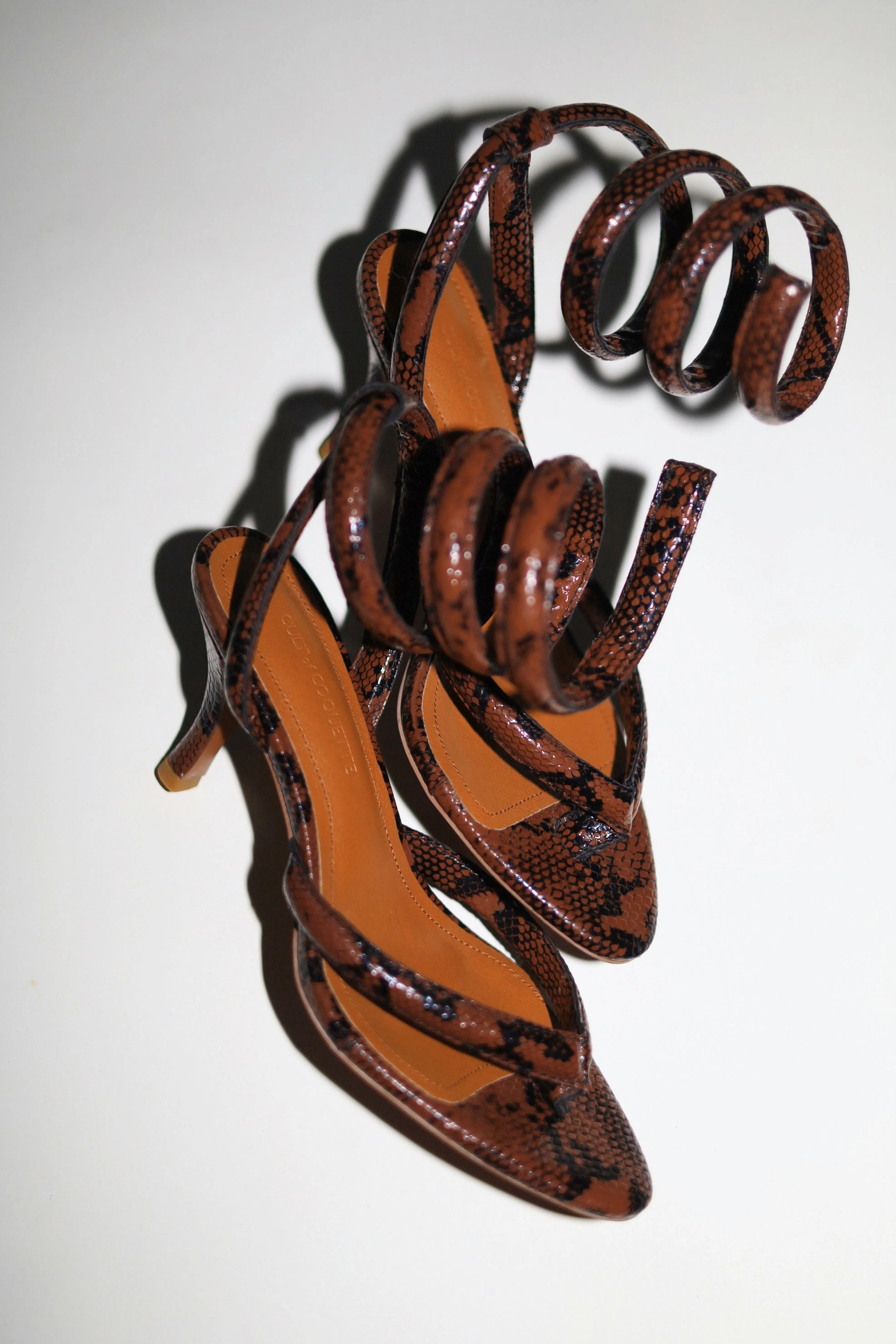 Georgina Brown Snake Thong Heel 75 mm sold by Cult of Coquette product image thumbnail 4