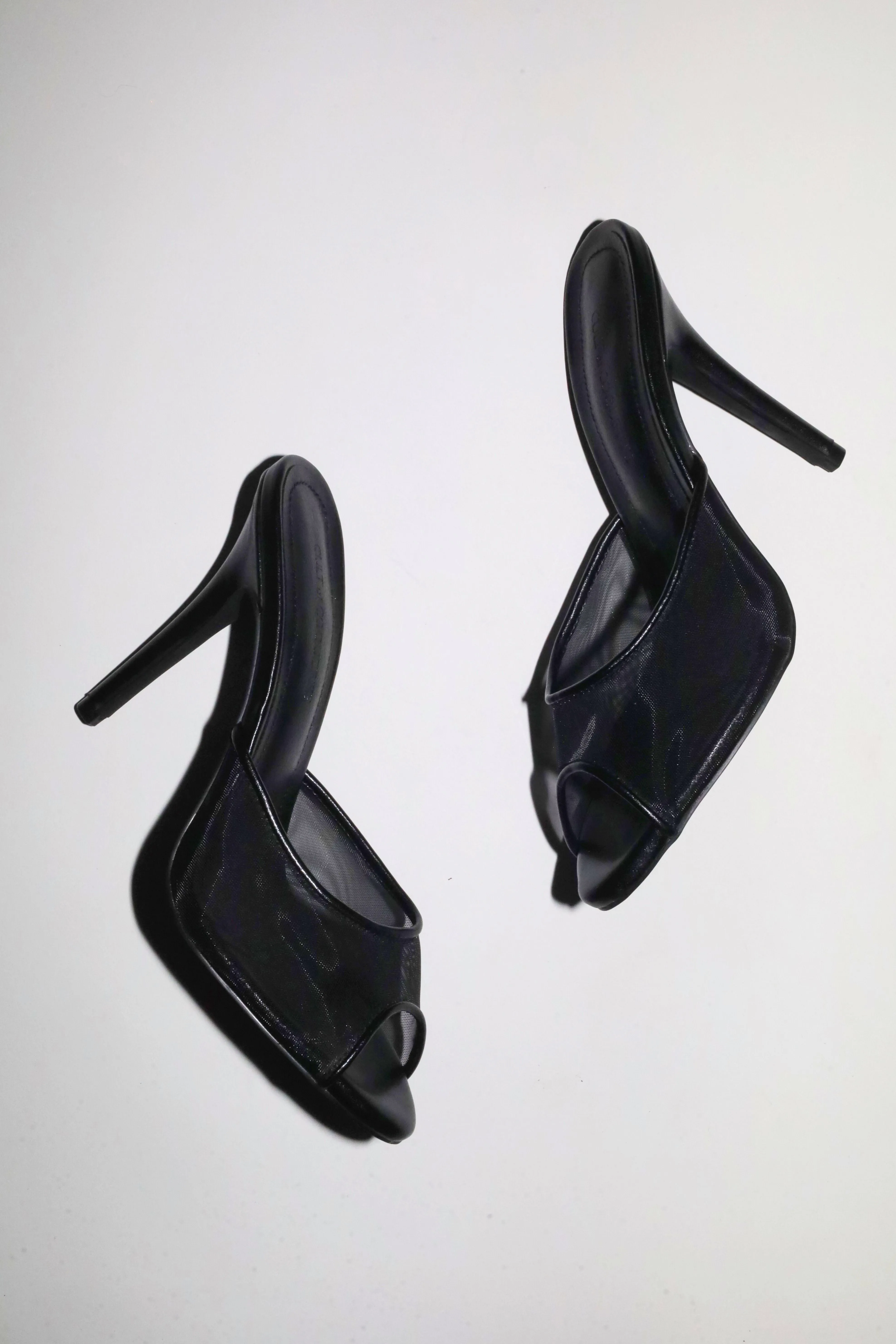 Ford Black Mesh Open Toe Mules sold by Cult of Coquette product image thumbnail 3