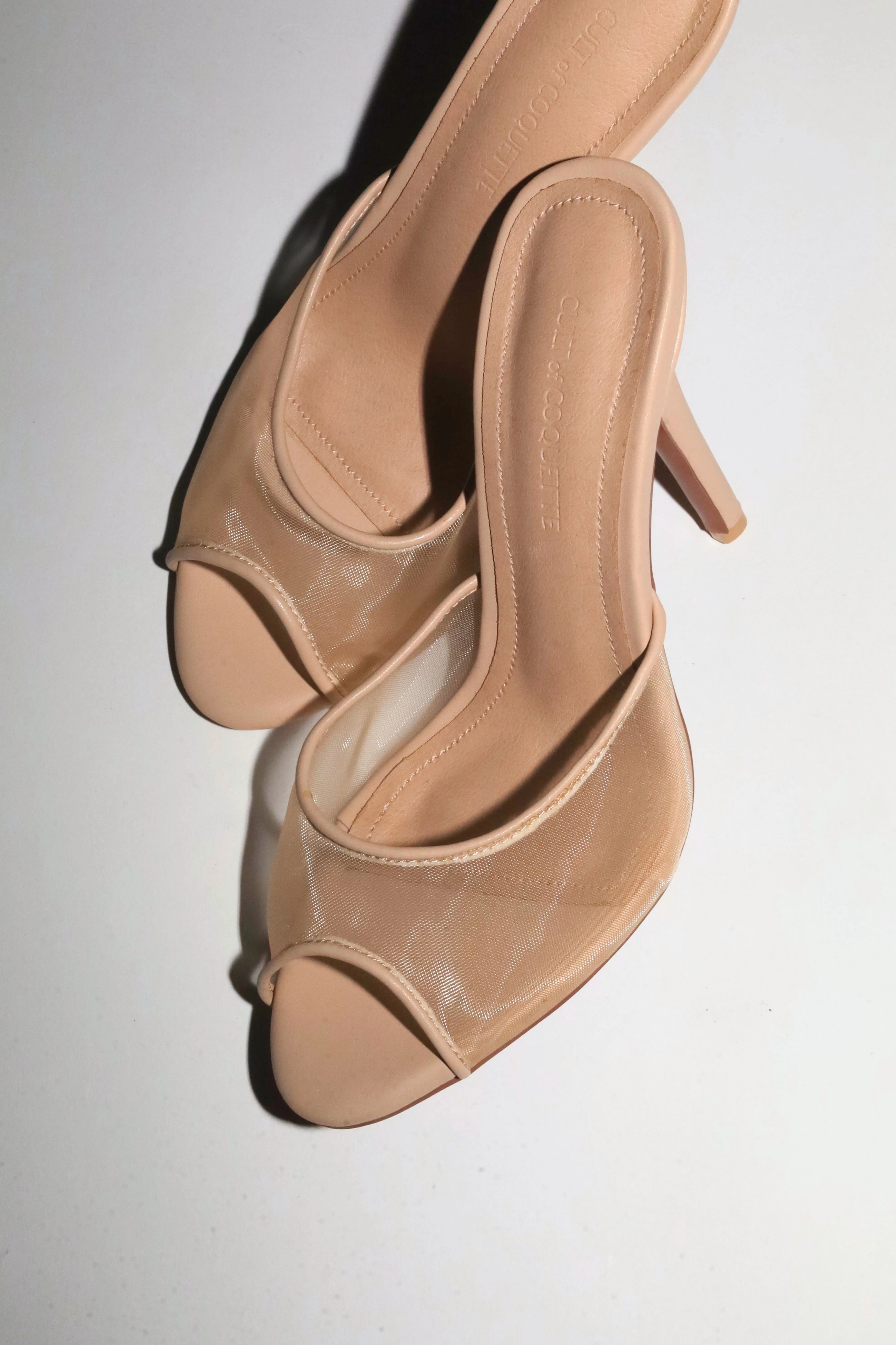 Ford Nude Mesh Open Toe Mules sold by Cult of Coquette product image thumbnail 3