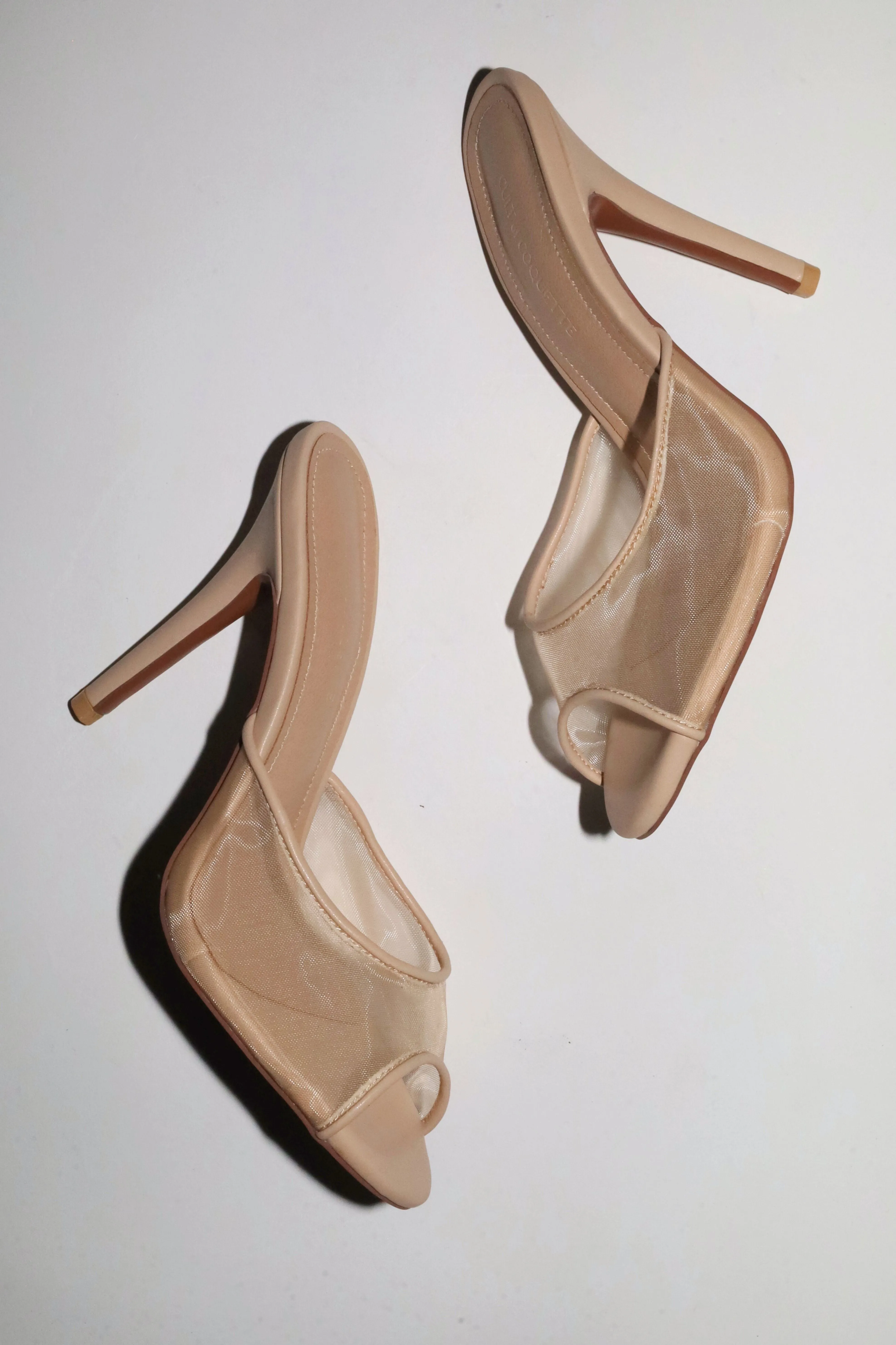 Ford Nude Mesh Open Toe Mules sold by Cult of Coquette product image thumbnail 2