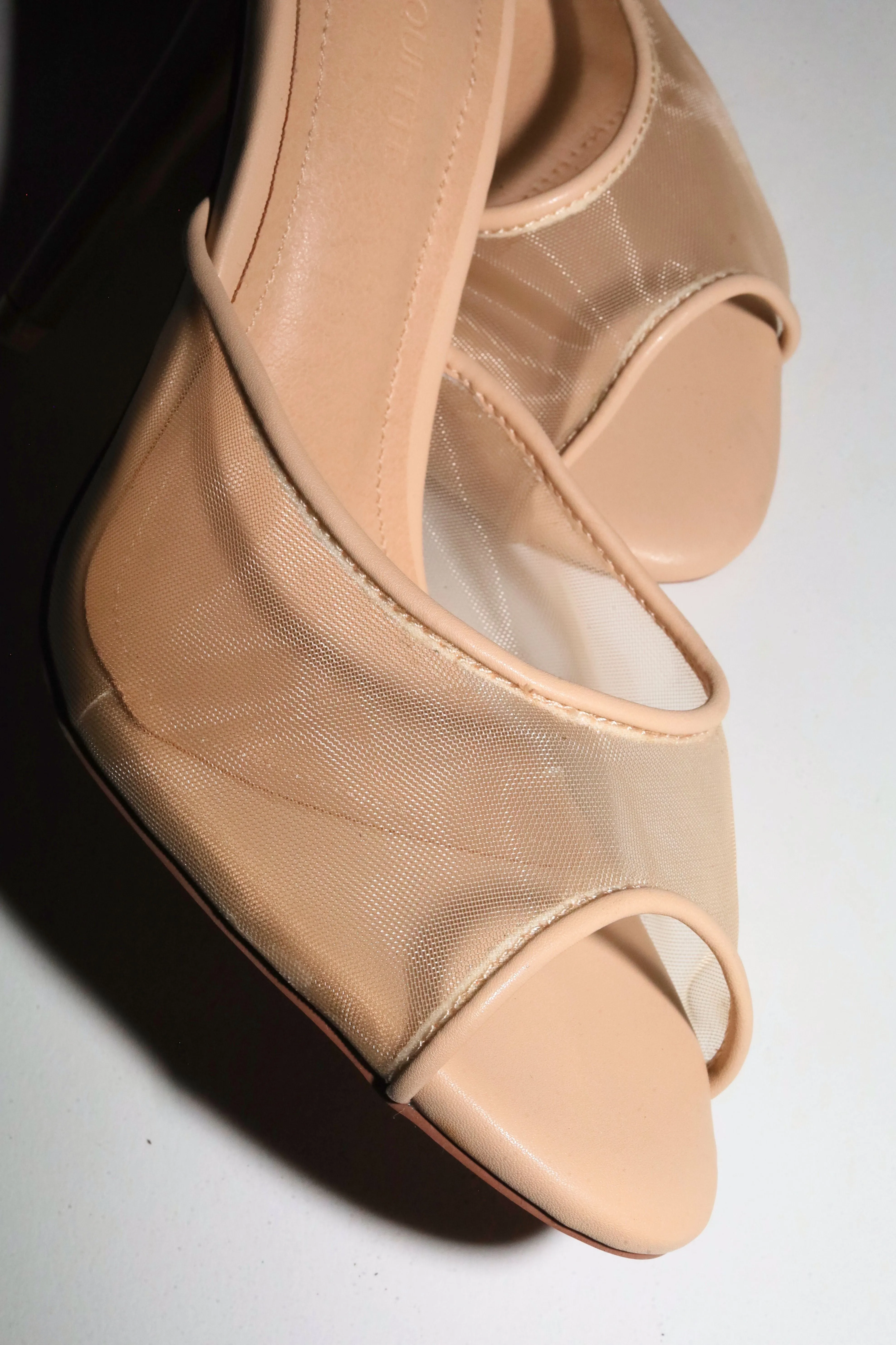 Ford Nude Mesh Open Toe Mules sold by Cult of Coquette product image thumbnail 4