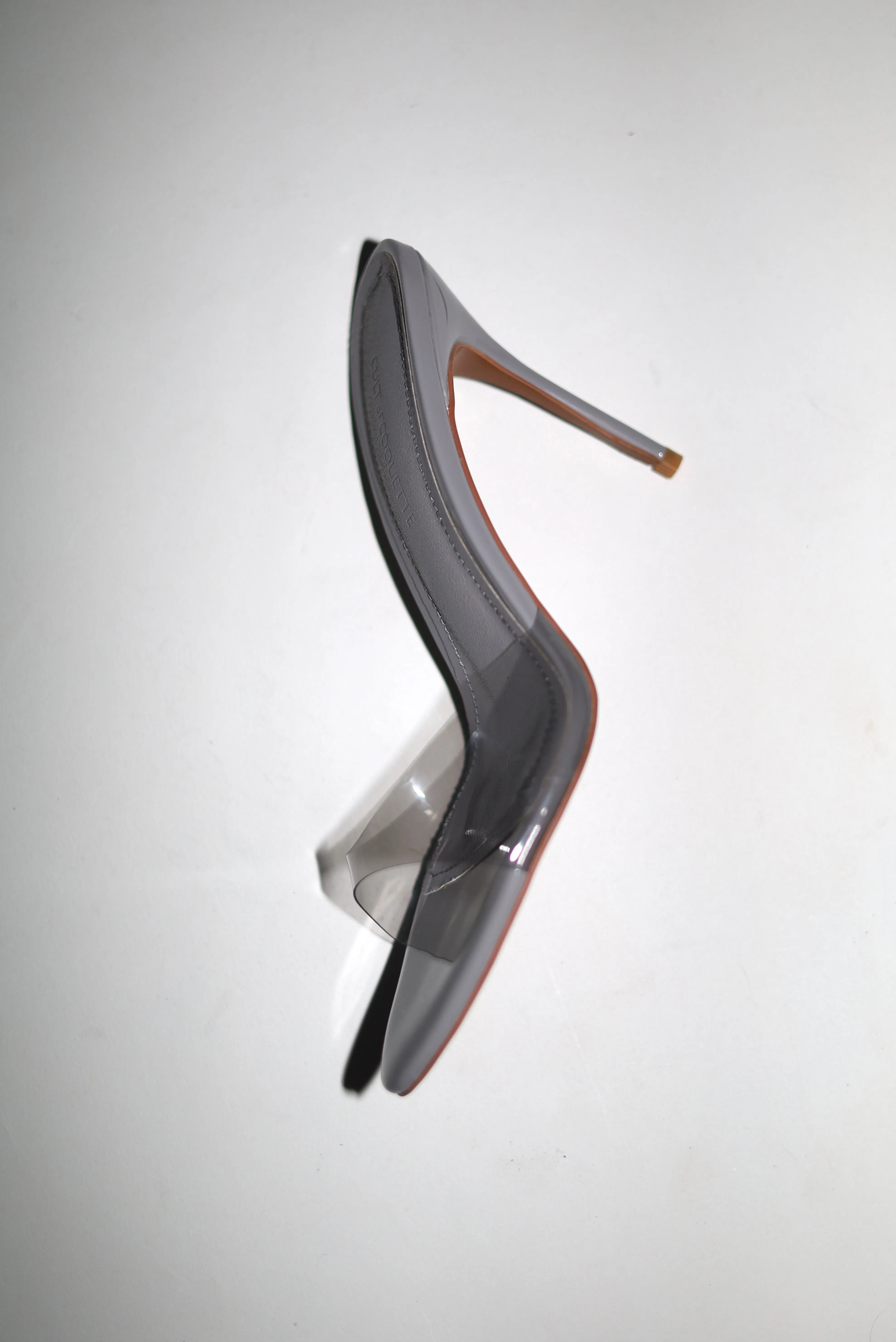 Pamela Clear Grey Mules sold by Cult of Coquette product image thumbnail 2