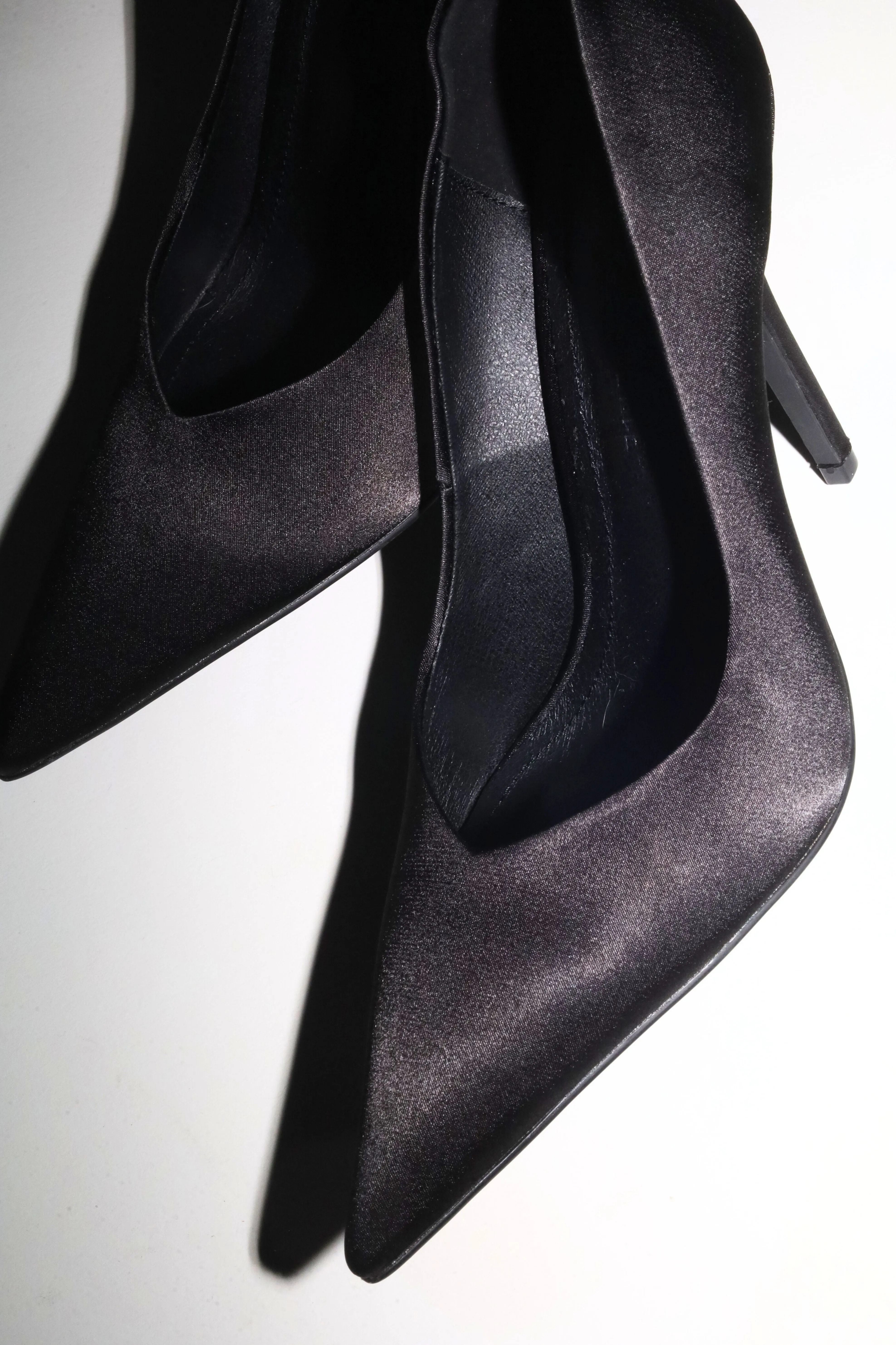 Chloe Black Satin Pumps 110 mm sold by Cult of Coquette product image thumbnail 5