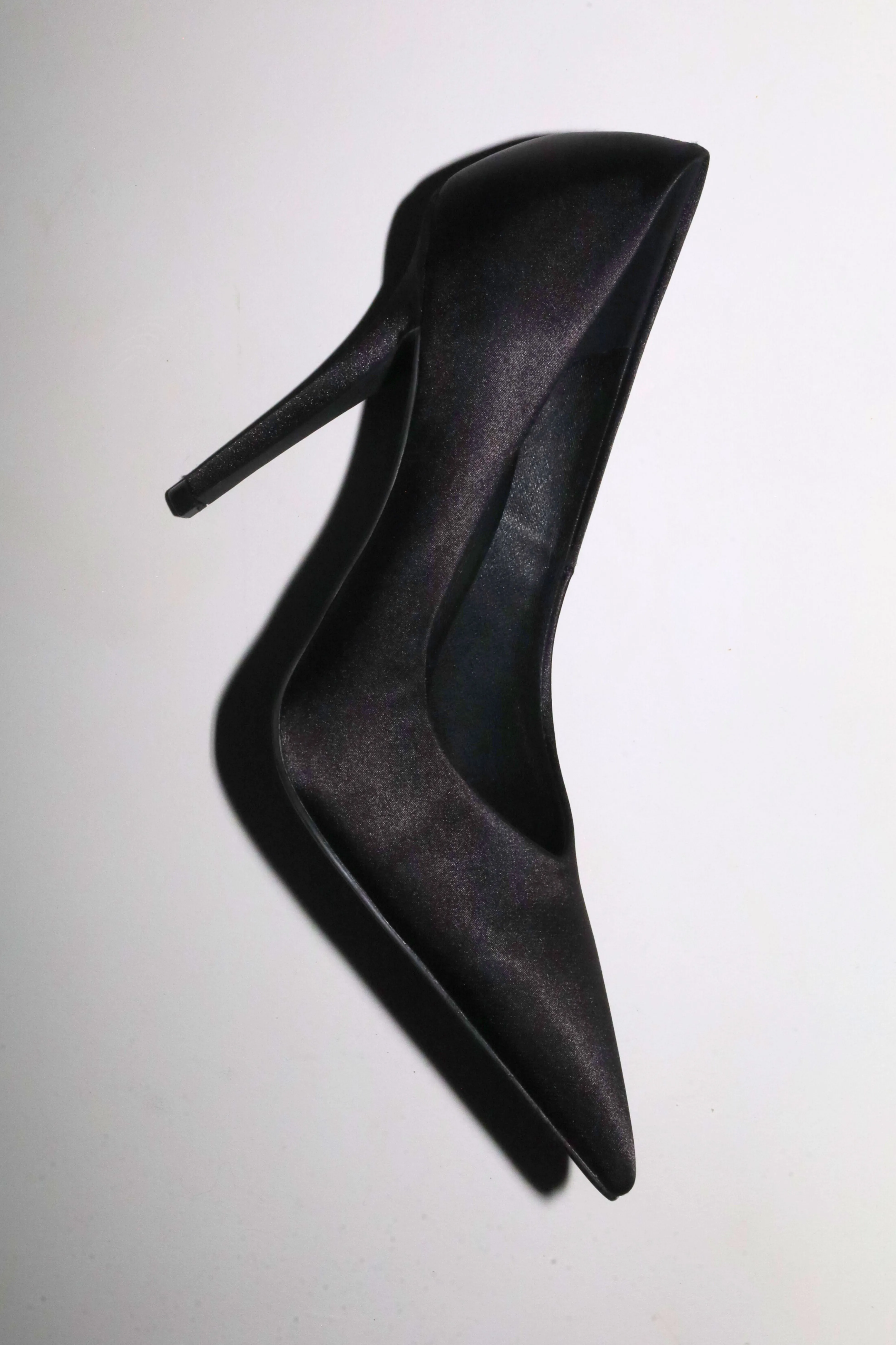 Chloe Black Satin Pumps 110 mm sold by Cult of Coquette product image thumbnail 2