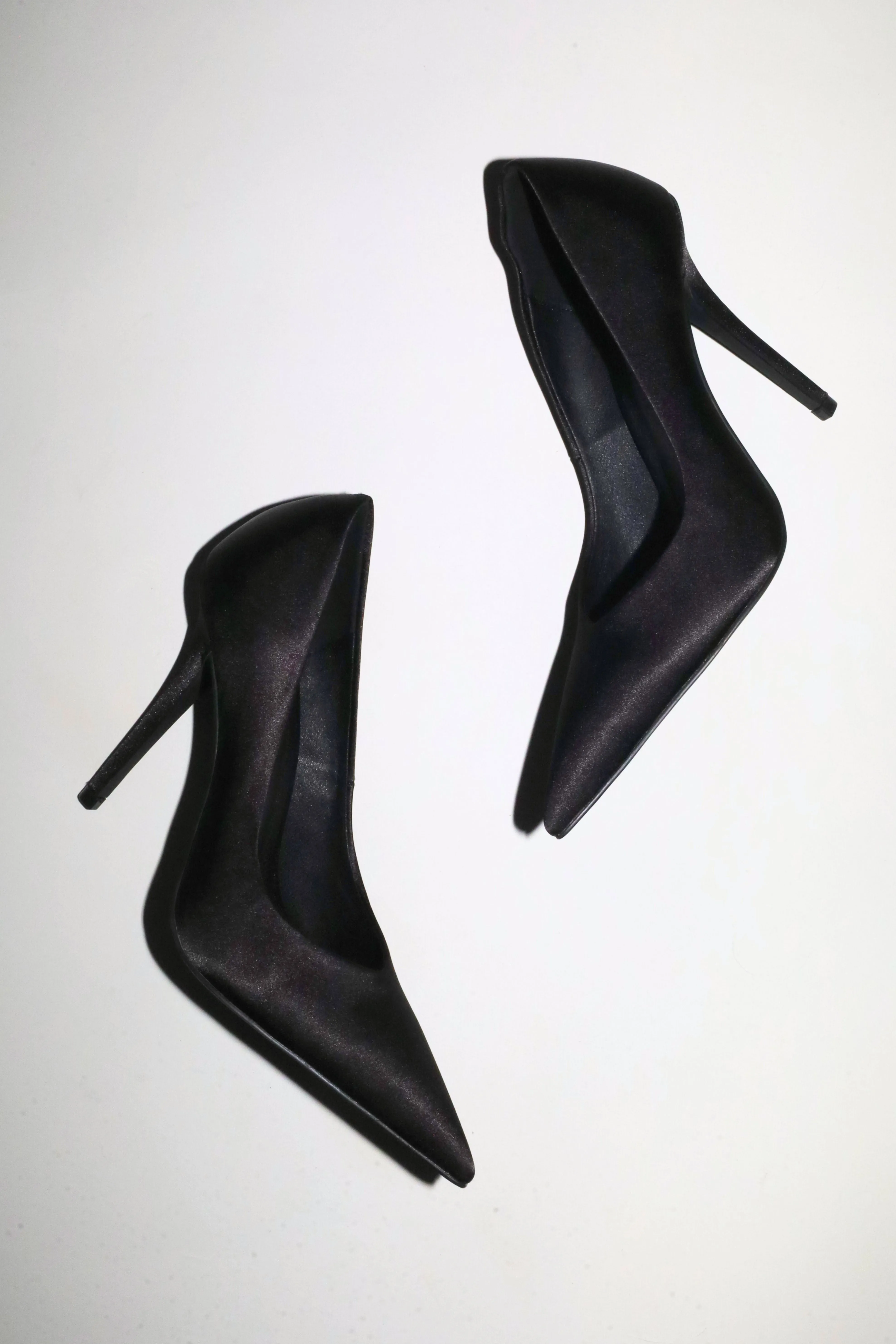 Chloe Black Satin Pumps 110 mm sold by Cult of Coquette product image thumbnail 3