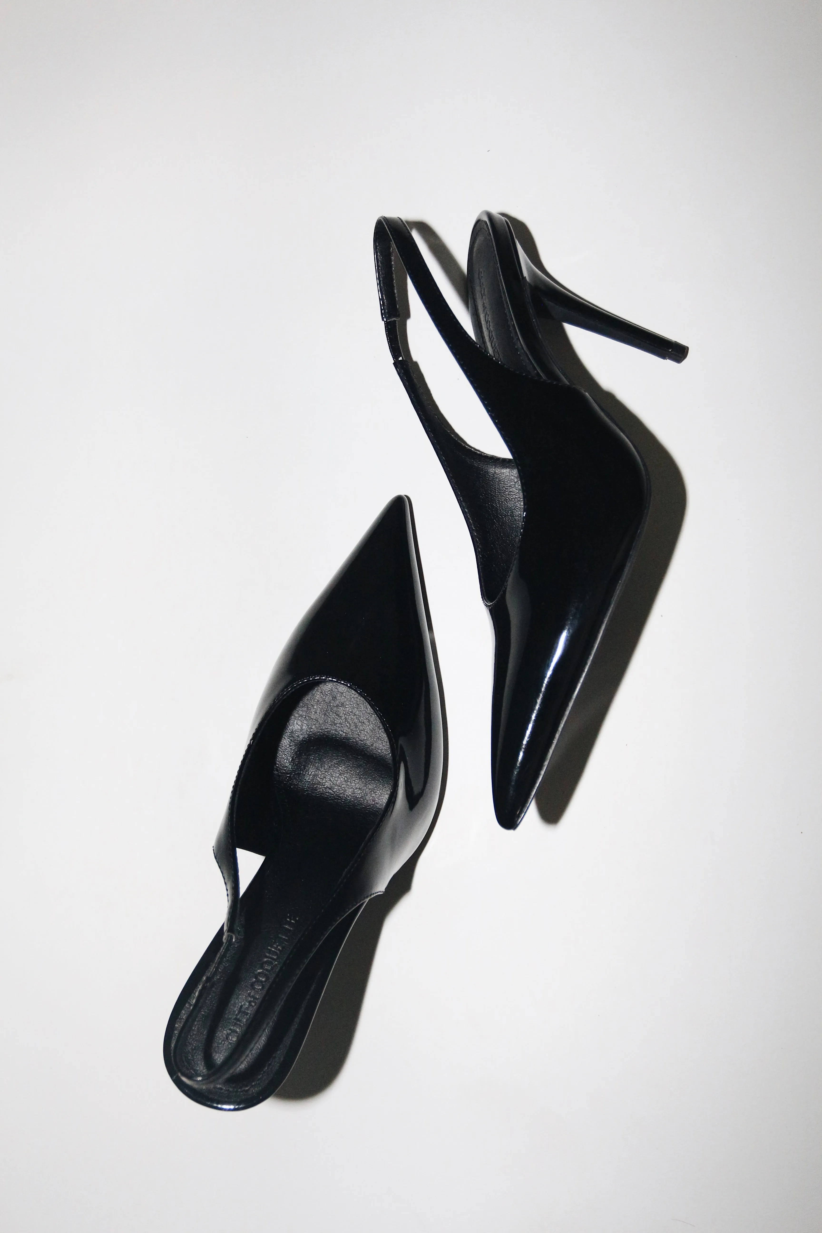 Alexandra Black Patent Slingback 110 mm sold by Cult of Coquette product image thumbnail 4