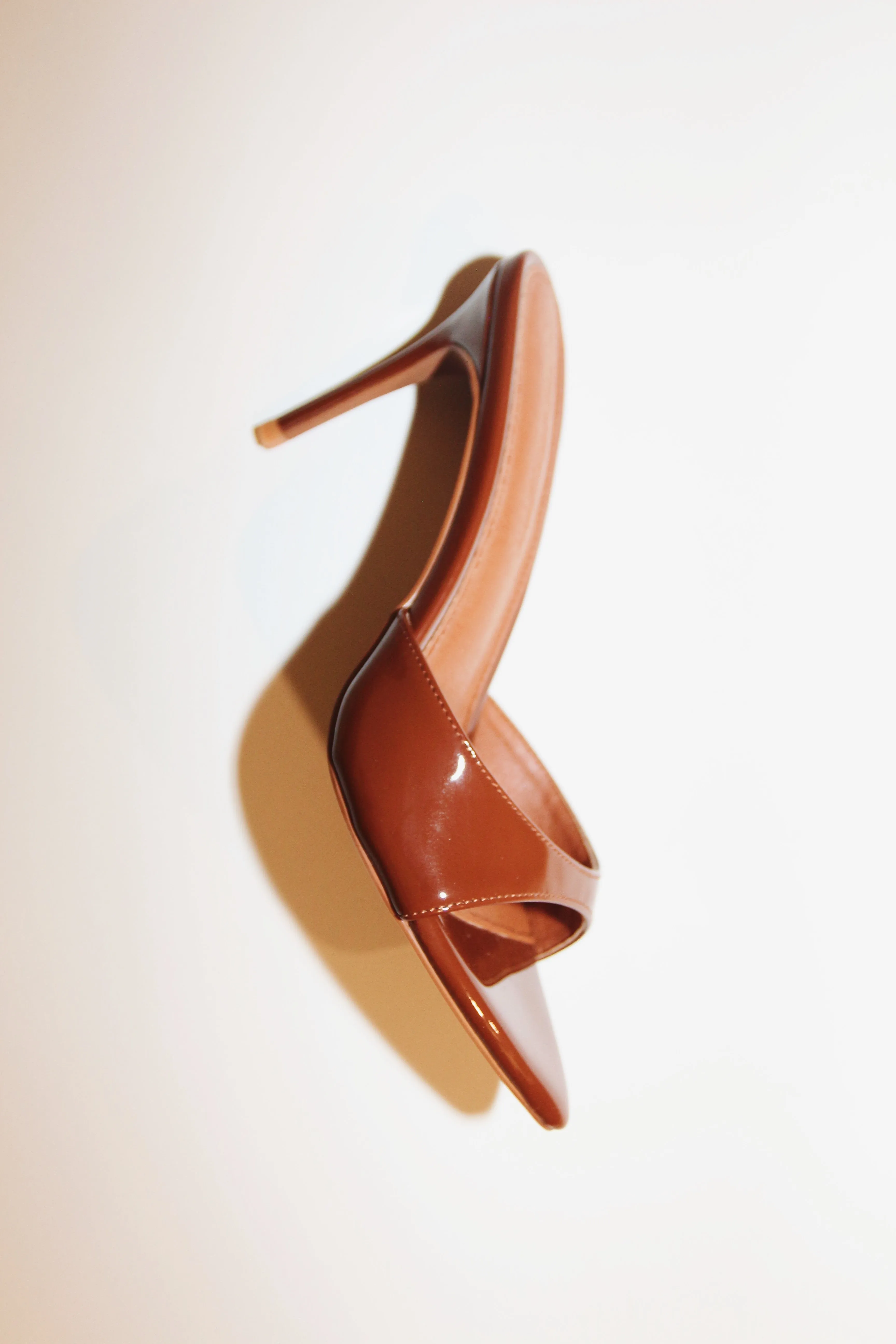 Gia Chocolate Brown Patent 80 mm sold by Cult of Coquette product image thumbnail 2