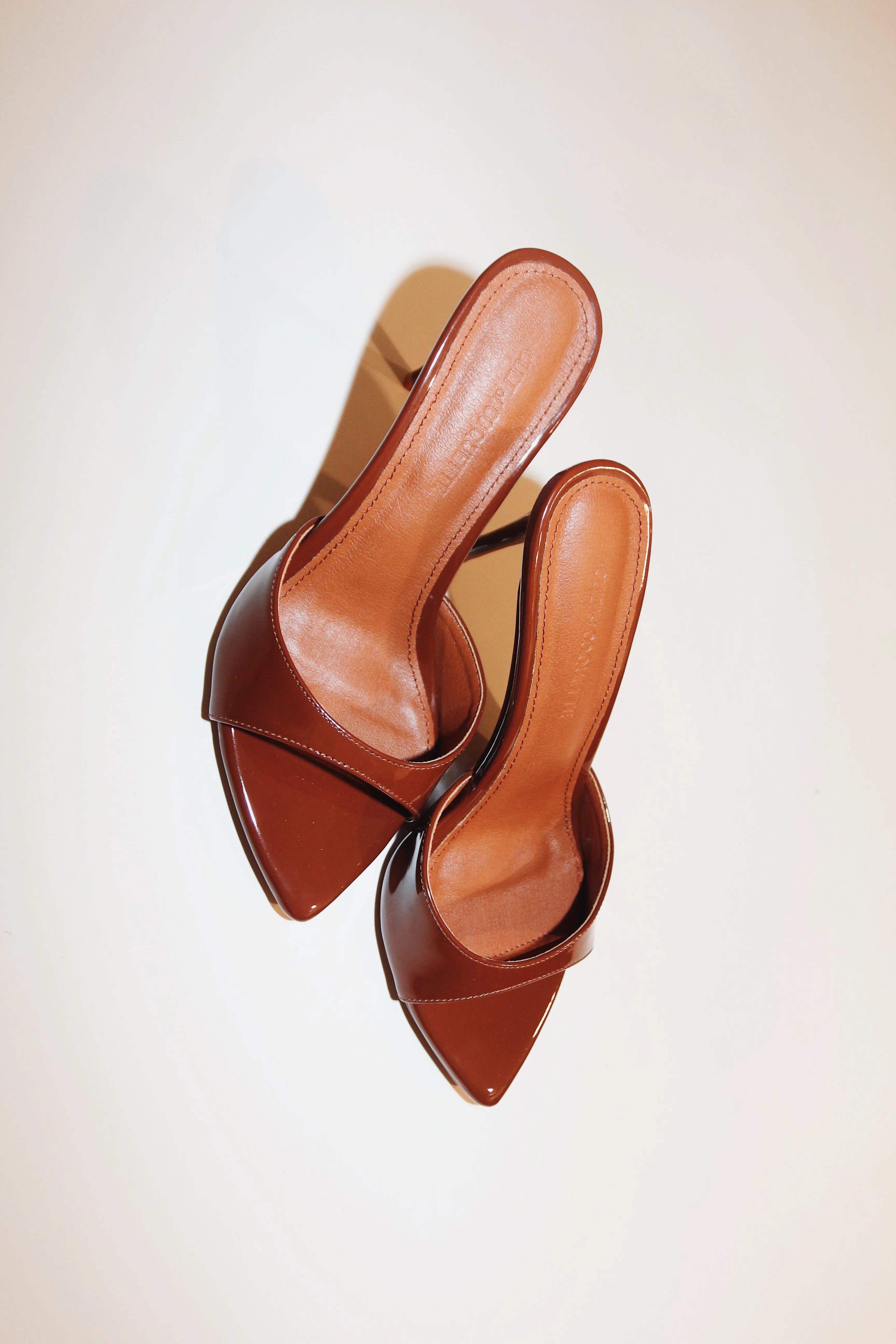 Gia Chocolate Brown Patent 80 mm sold by Cult of Coquette product image thumbnail 4