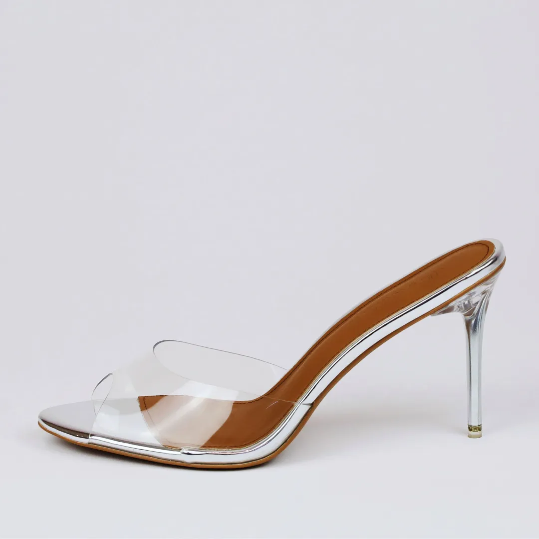Lori Glass Slipper Mules 90 mm sold by Cult of Coquette product image thumbnail 5