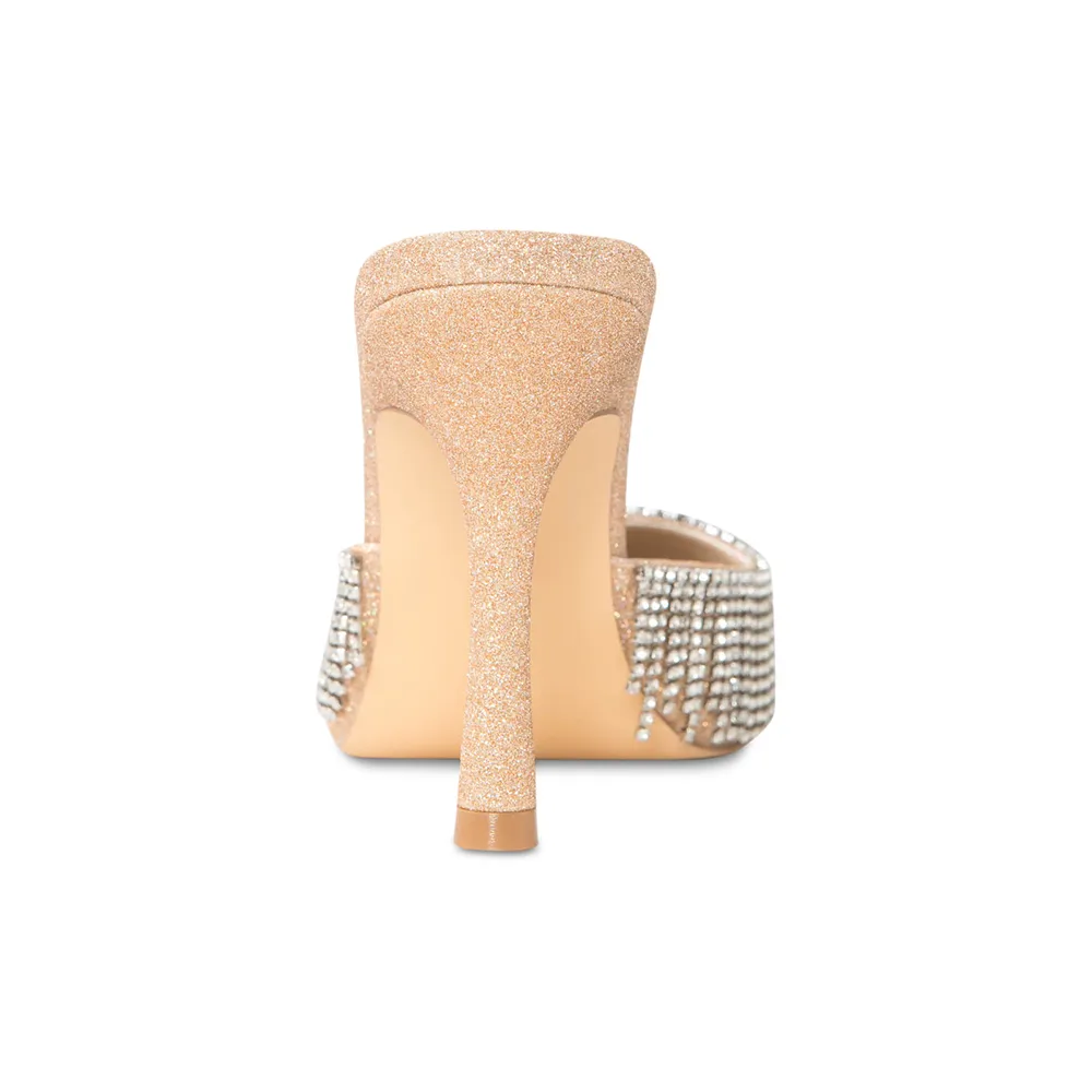 Catherine Vegan Champagne Gold Mules sold by Cult of Coquette product image thumbnail 5