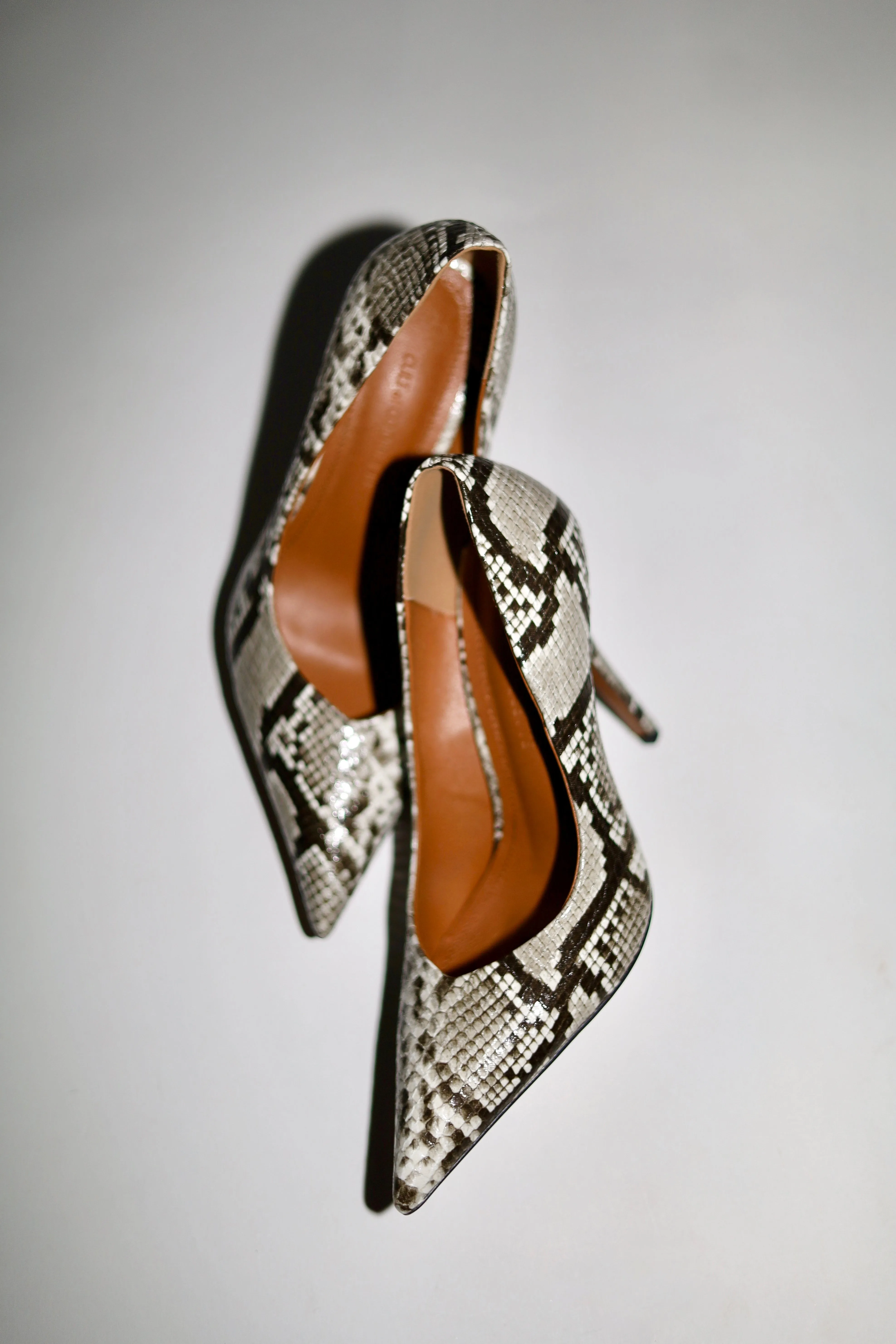Chloe Grey Snake Pumps 110 mm sold by Cult of Coquette product image thumbnail 4