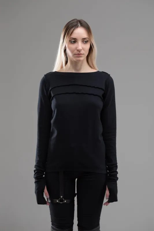 Black gothic jumper sold by MDNT:45