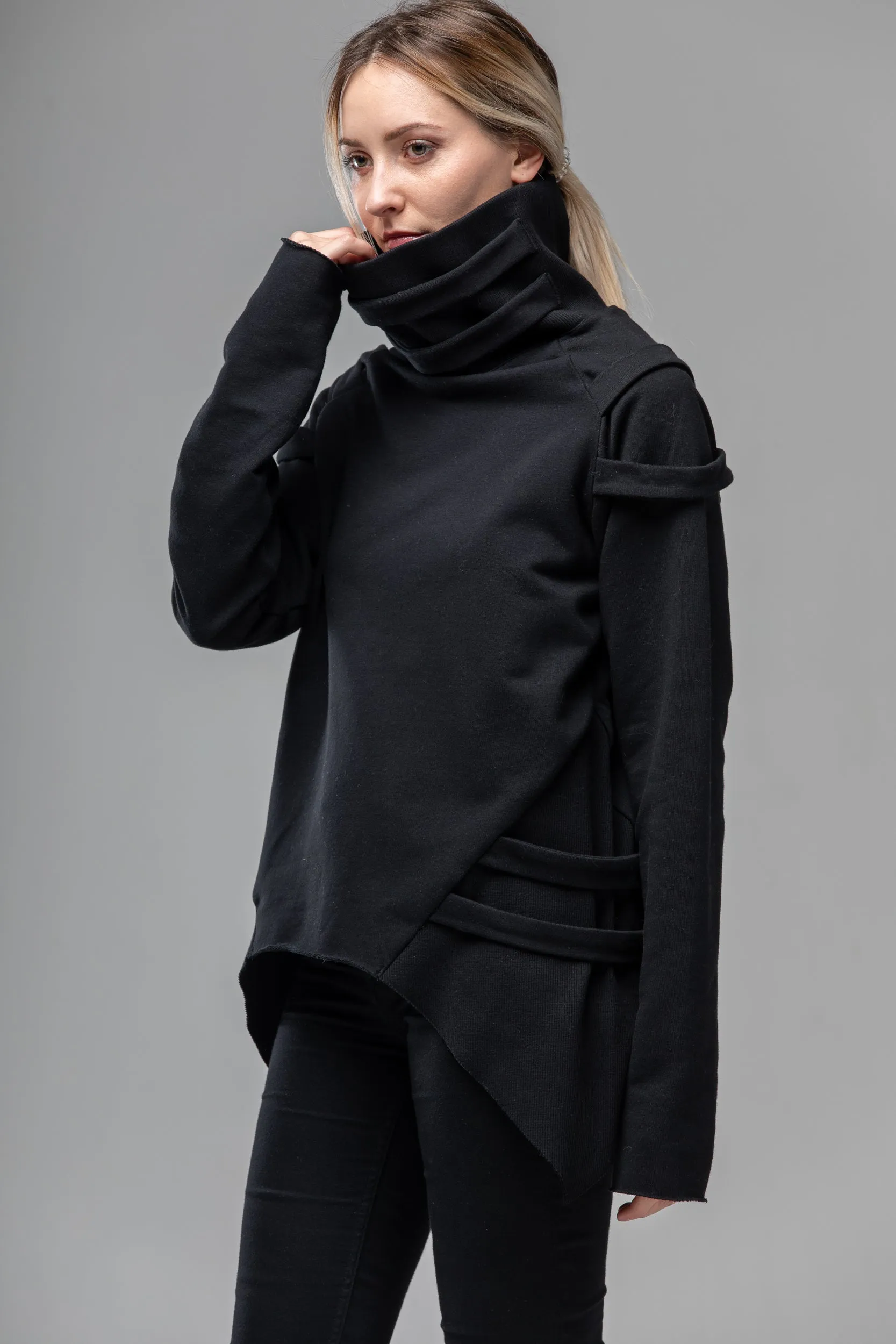 Cyberpunk Gothic Turtleneck Sweater sold by MDNT:45 product image thumbnail 4