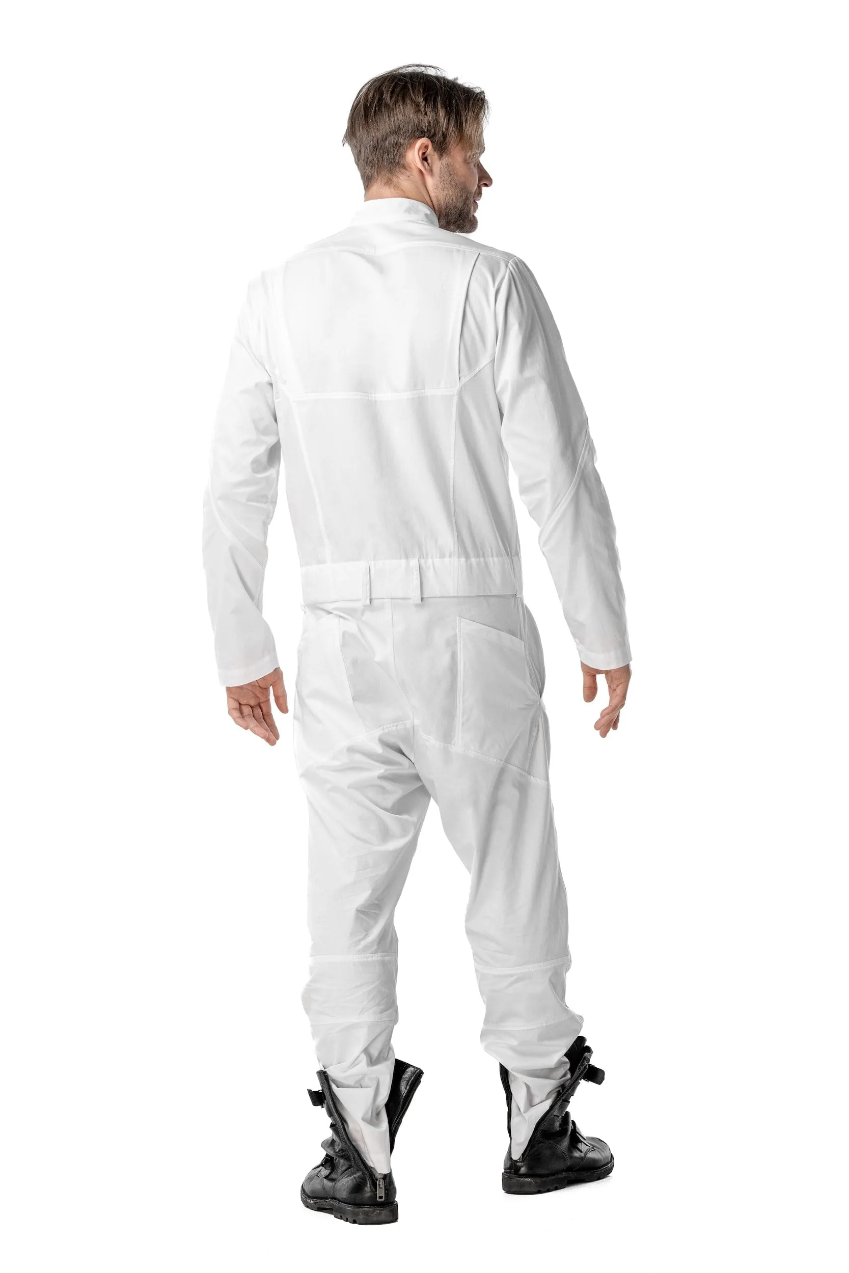 Men jumpsuit Zehat White sold by MDNT:45 product image thumbnail 3