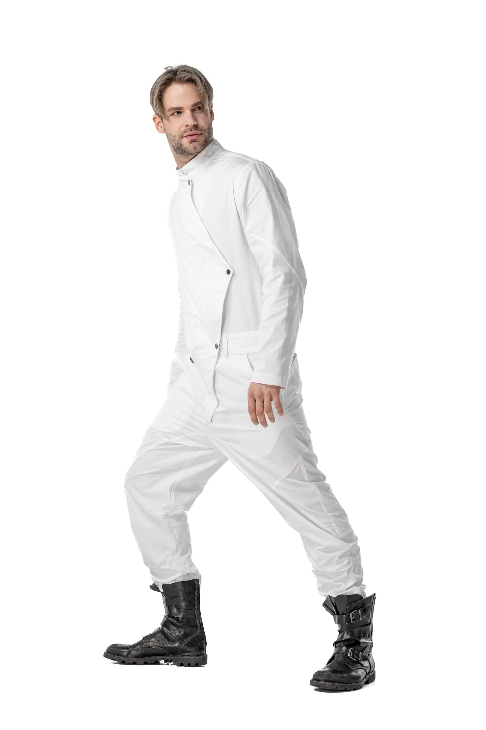 Men jumpsuit Zehat White sold by MDNT:45 product image thumbnail 2