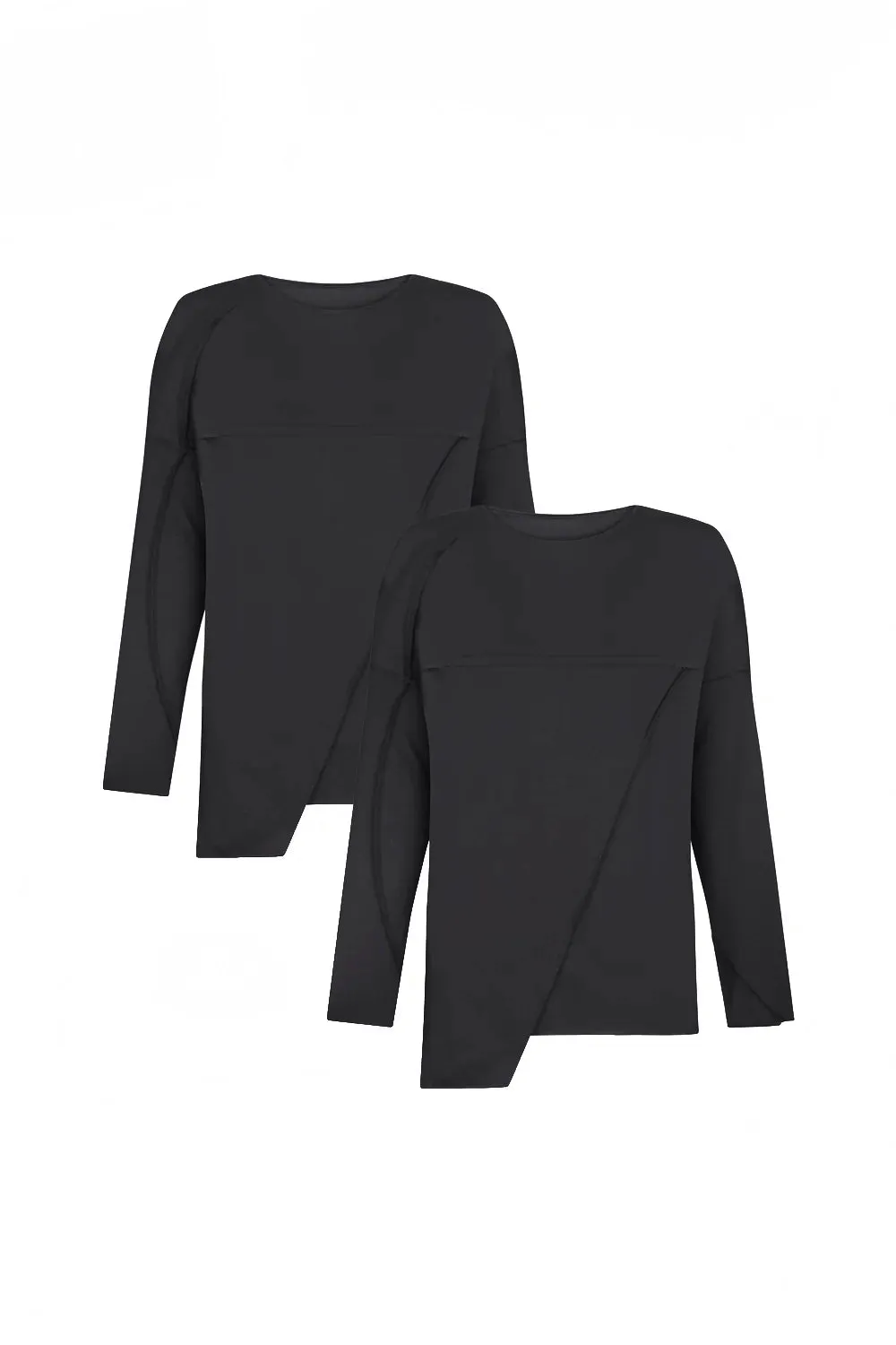 Bundle: 2x Black Long Sleeve T-shirt sold by MDNT:45