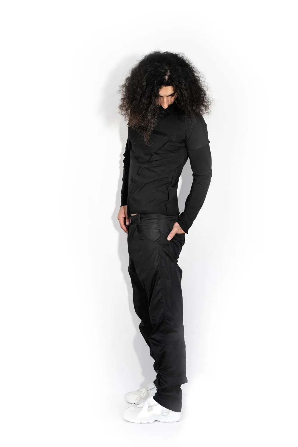 Bundle: 2x Black Long Sleeve T-shirt sold by MDNT:45 product image thumbnail 3