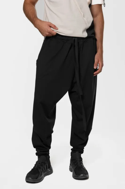 Mono harem-style pants sold by MDNT:45