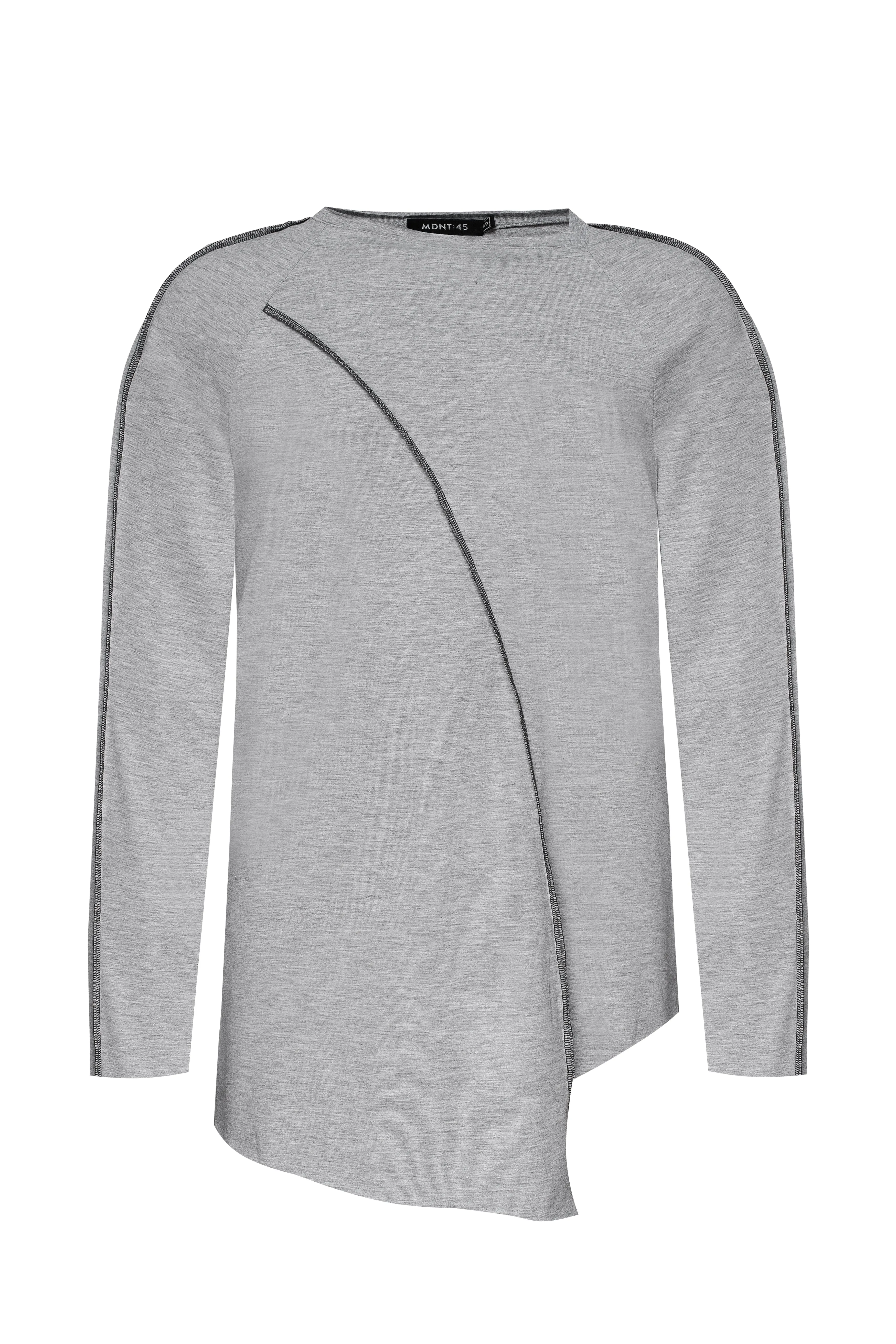 Asymmetric Long Sleeve T-shirt sold by MDNT:45