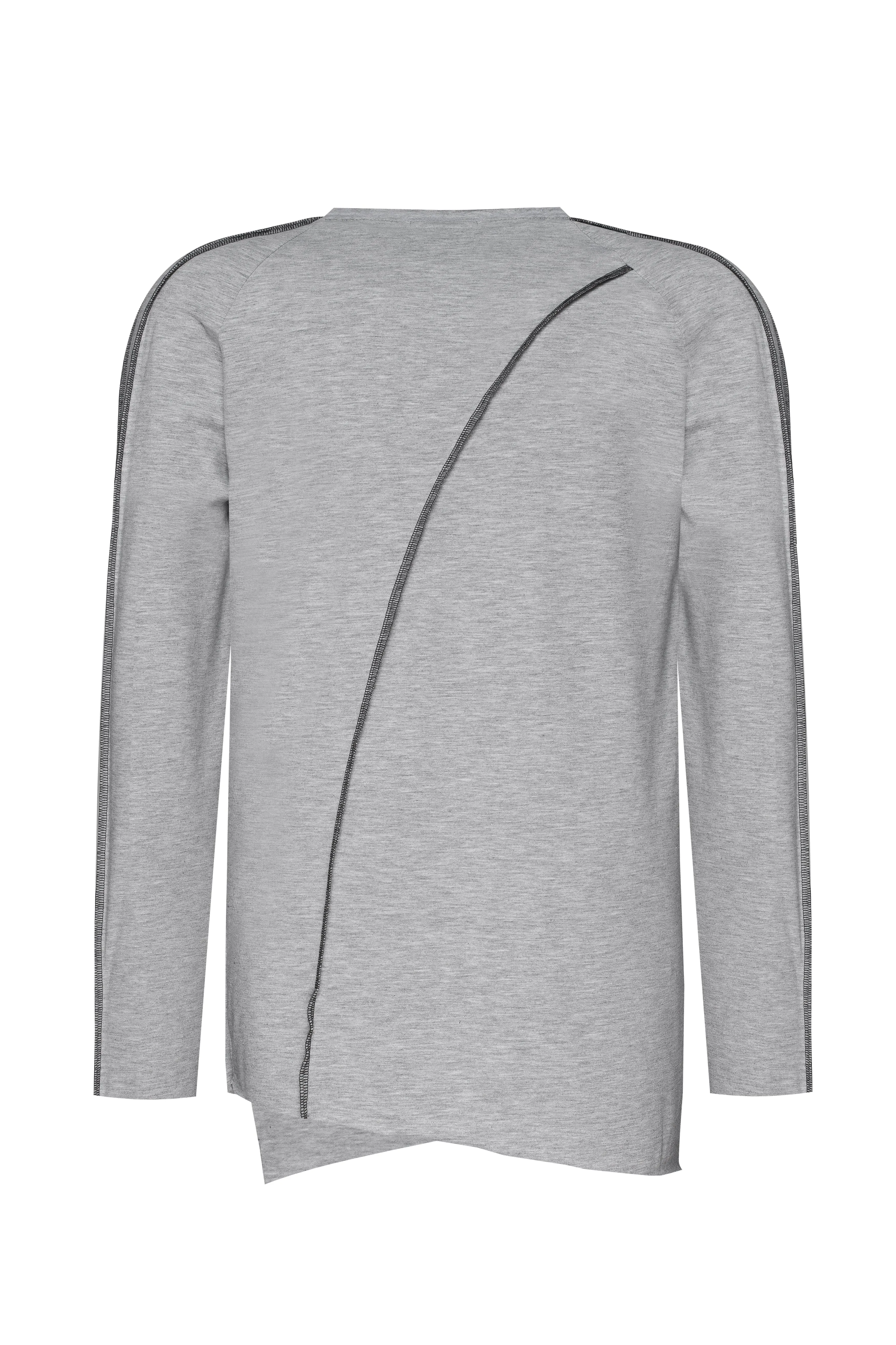 Asymmetric Long Sleeve T-shirt sold by MDNT:45 product image thumbnail 2