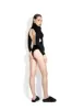 Black boom-back bodysuit sold by MDNT:45