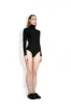 Black boom-back bodysuit sold by MDNT:45