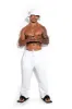 Straight-leg linen pants sold by MDNT:45